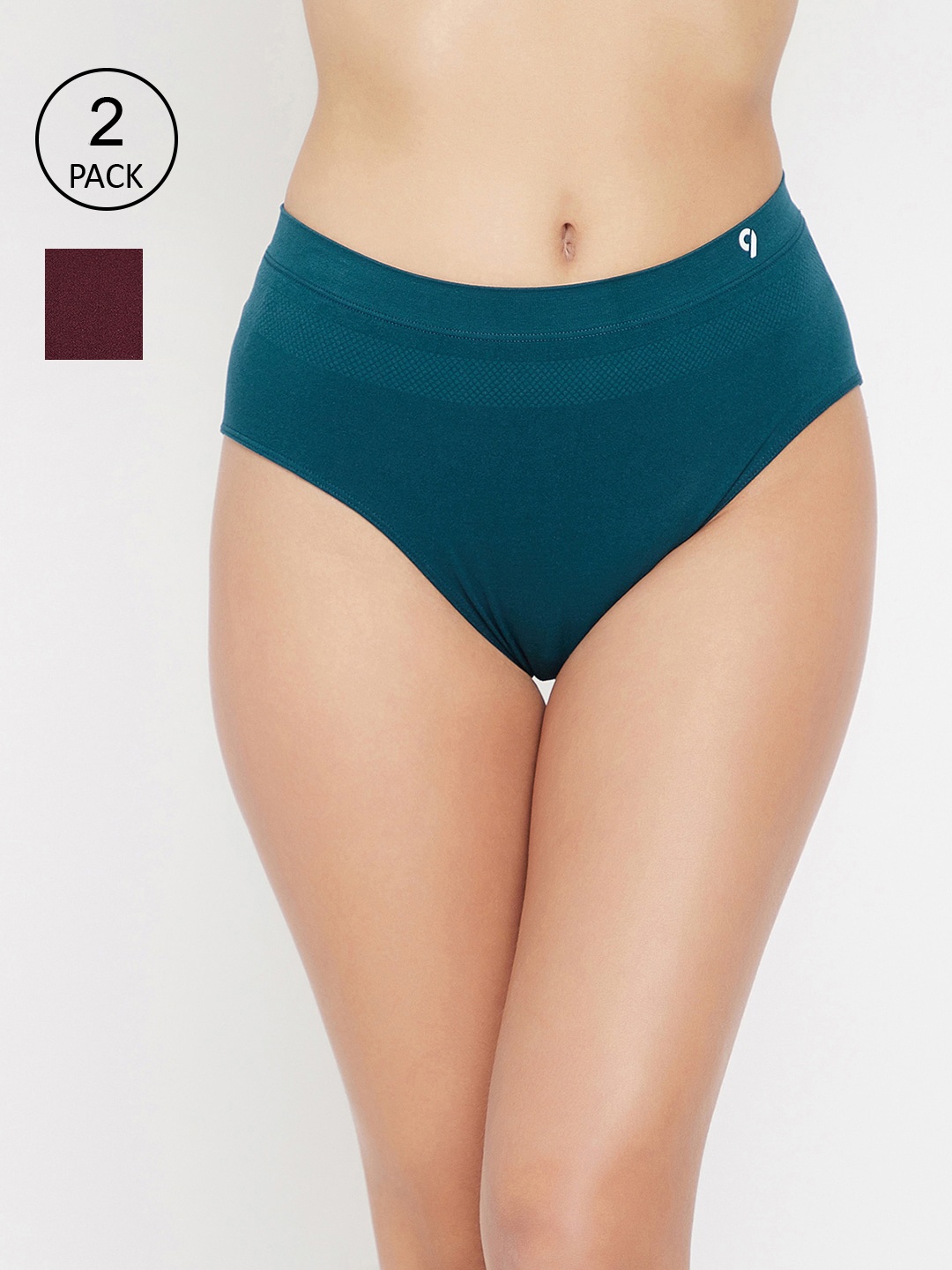 C9 AIRWEAR Women Pack of 2 Assorted Basic Briefs