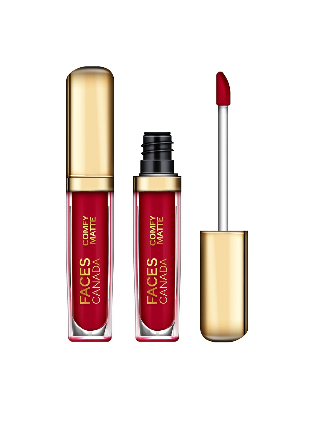 FACES CANADA Comfy Matte 10HR Long Stay Liquid Lip Color with Almond Oil 3ml - Getting Ready 02, Red
FACES CANADA Comfy Matte 10HR Long Stay Liquid Lip Color with Almond Oil 3ml - Getting Ready 02, Red