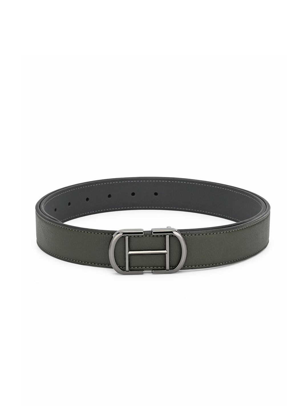 Calvadoss Boys Green Solid Belt