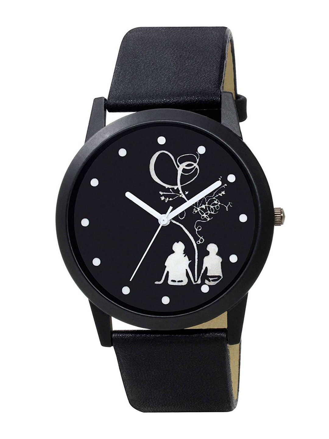 HAPPY KHAJANA Men Black Brass Printed Dial & Black Straps Analogue Watch KJR_471-Black
HAPPY KHAJANA Men Black Brass Printed Dial & Black Straps Analogue Watch KJR_471-Black