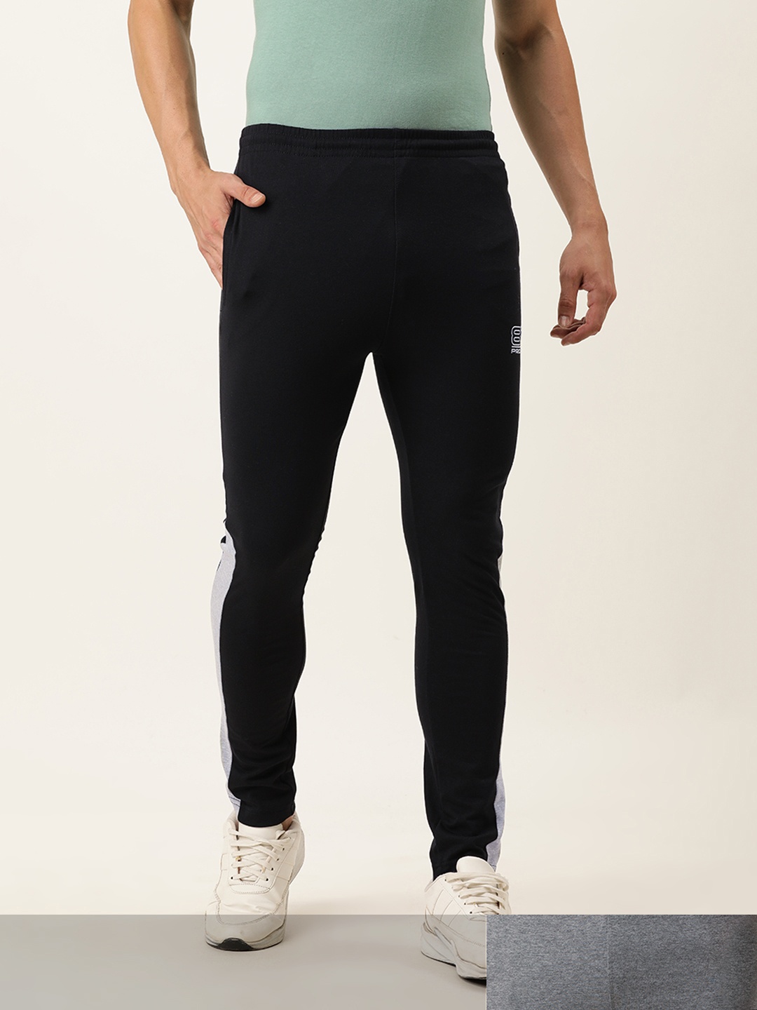 Proline Active Men Black & Grey Melange Pack Of 2 Slim Fit Outdoor Sports Track Pants
Proline Active Men Black & Grey Melange Pack Of 2 Slim Fit Outdoor Sports Track Pants