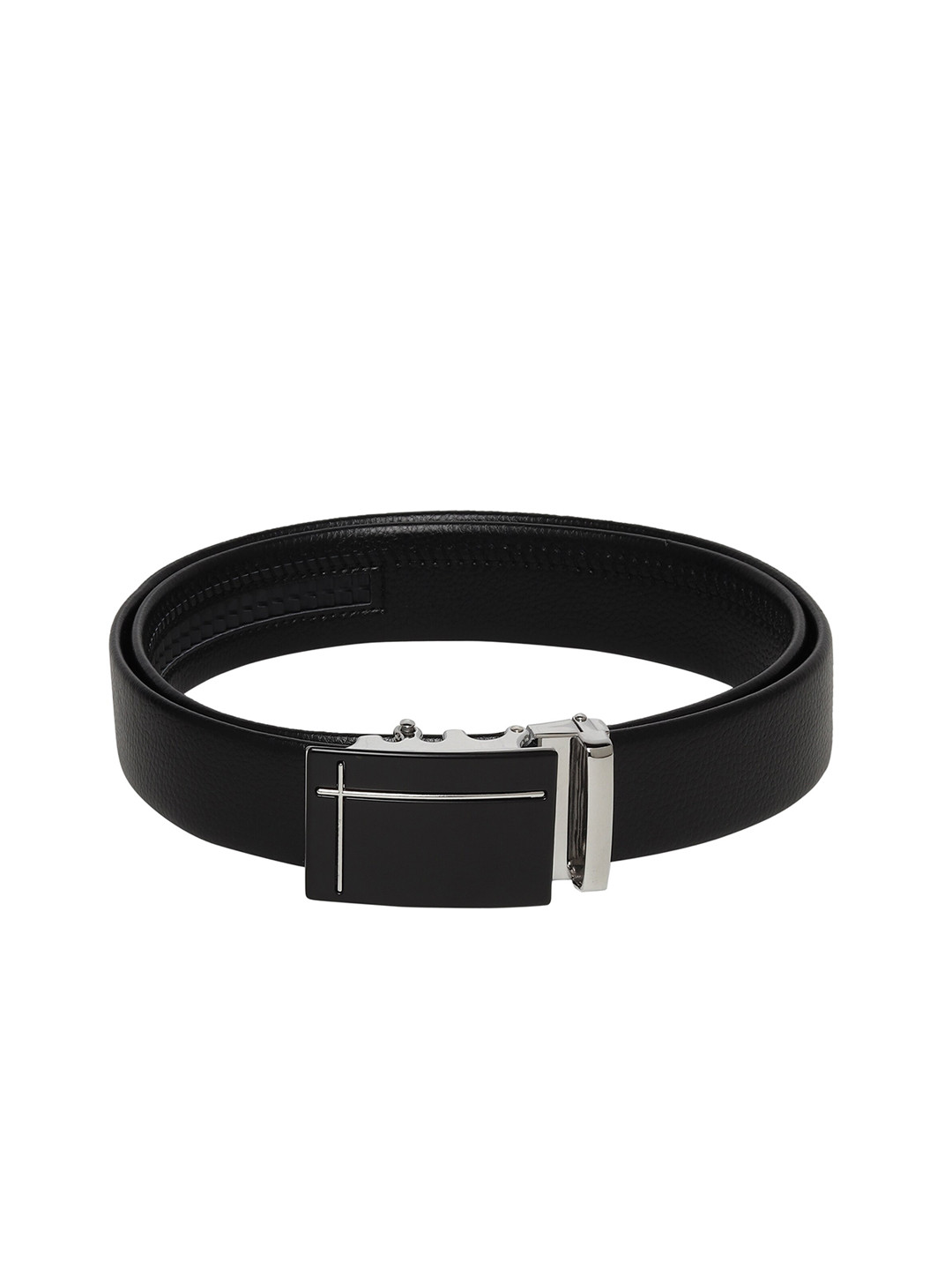 Calvadoss Men Black Textured PU Belt
Calvadoss Men Black Textured PU Belt