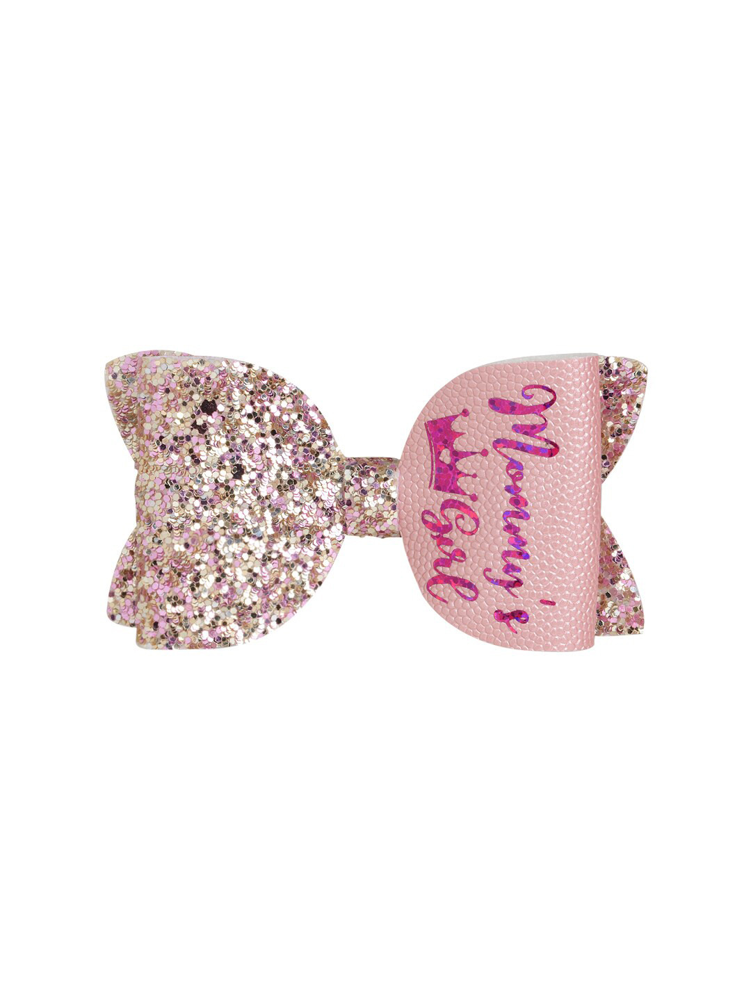 Aye Candy Girls Pink & Rose Gold Embellished Glitter Mommy's Girl Bow Alligator Hair Clip
Aye Candy Girls Pink & Rose Gold Embellished Glitter Mommy's Girl Bow Alligator Hair Clip