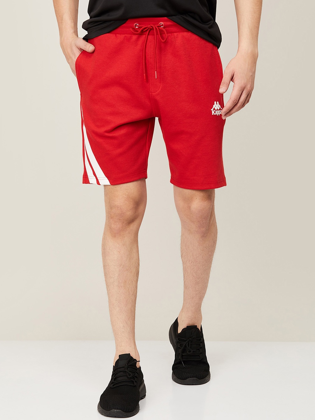 Kappa Men Red Training or Gym Shorts