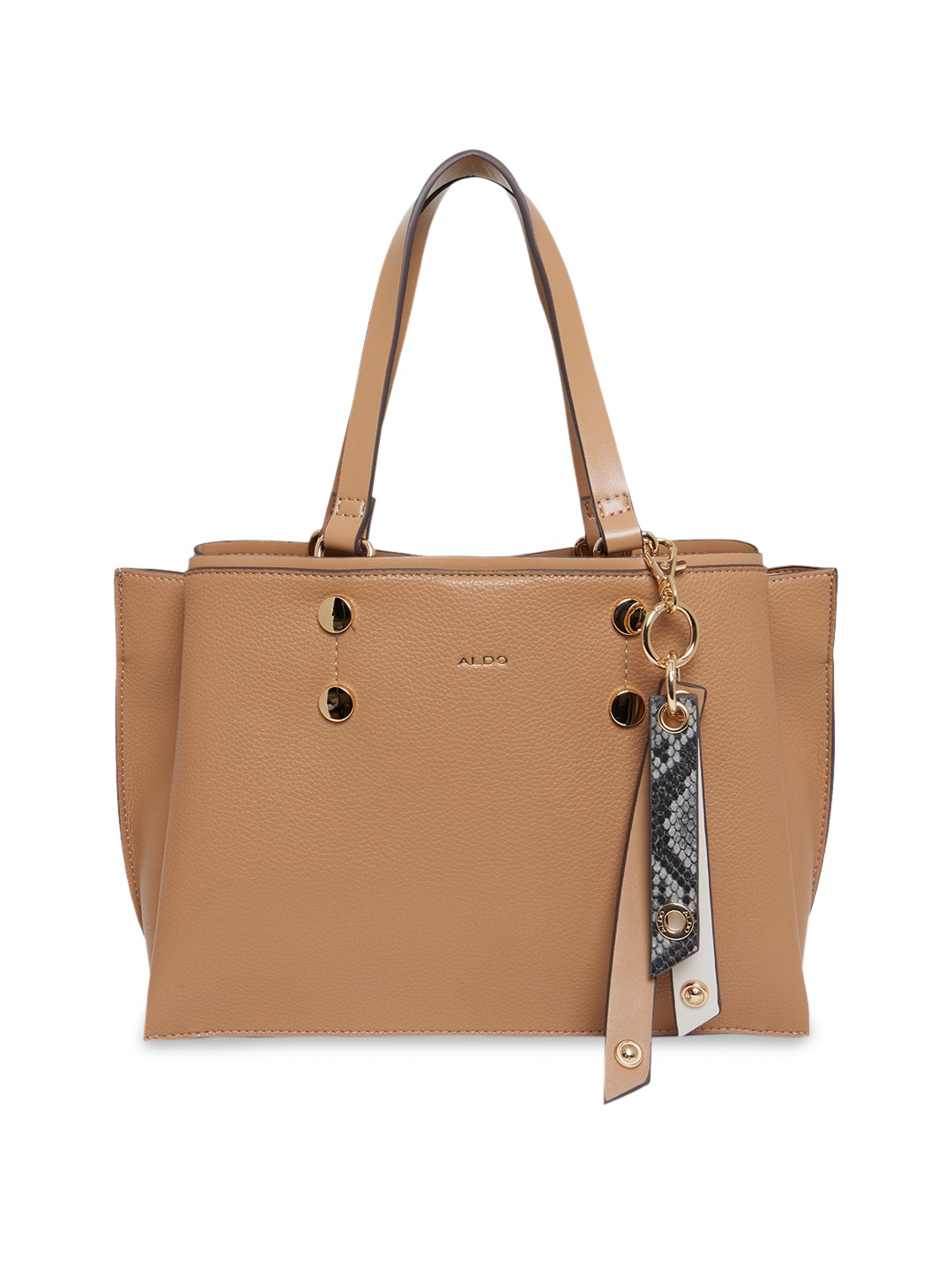 ALDO Brown Shopper Handheld Bag