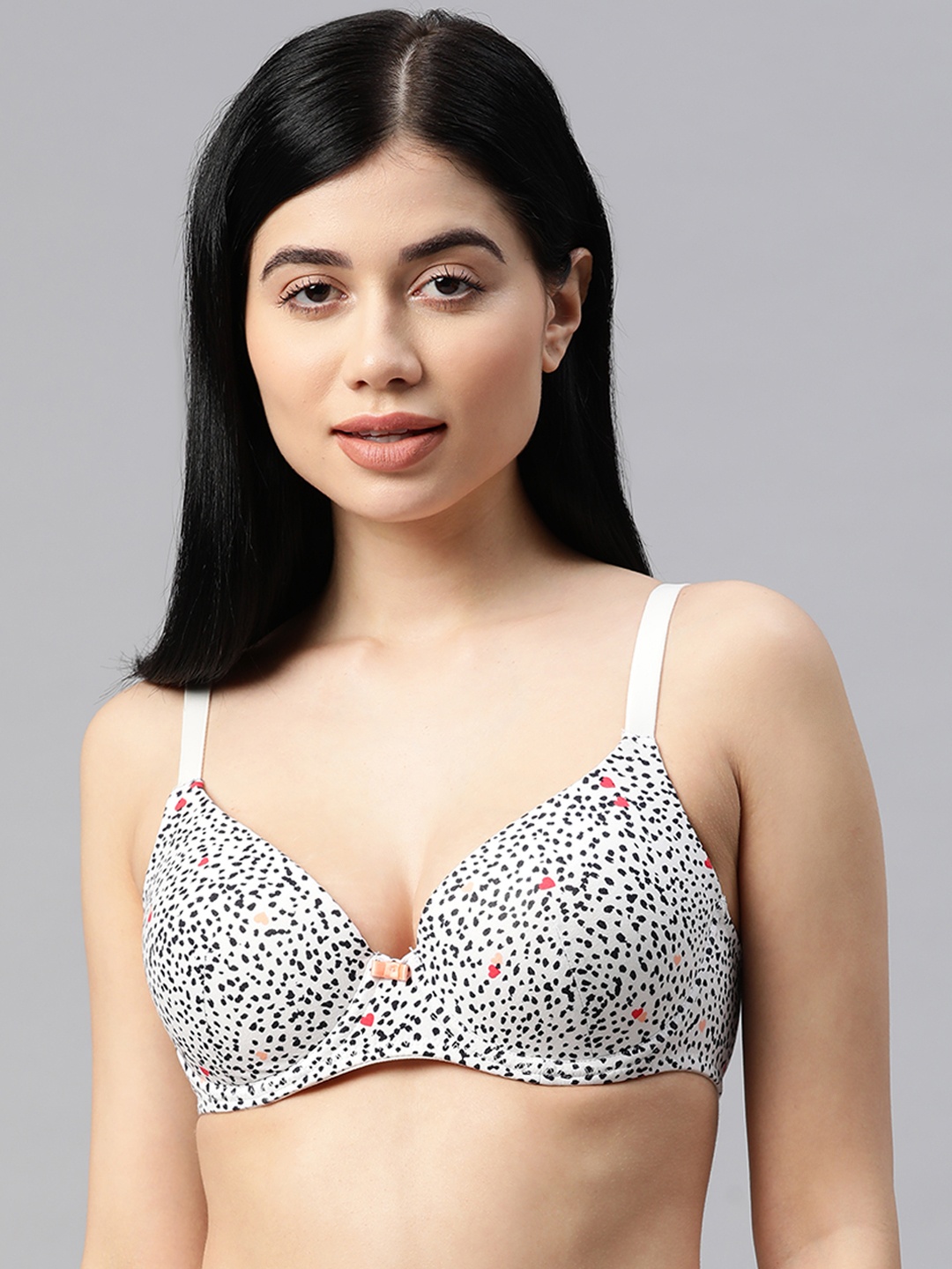 Marks & Spencer White & Black Animal Print Underwired Lightly Padded Bra T330383XLIGHT
Marks & Spencer White & Black Animal Print Underwired Lightly Padded Bra T330383XLIGHT