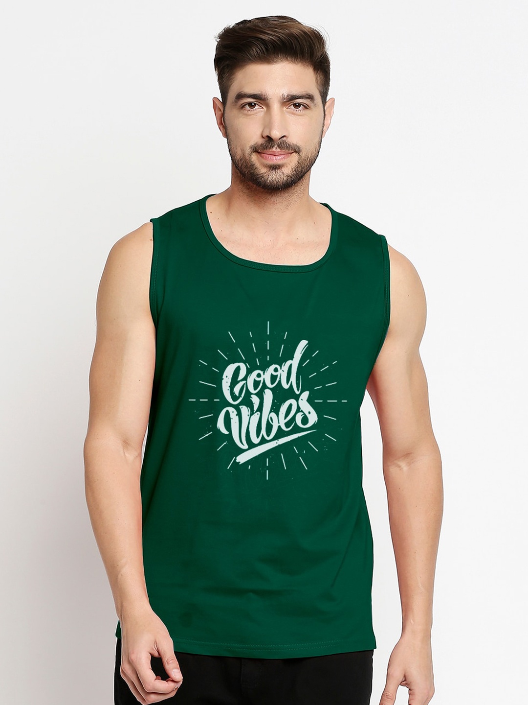 Blacksmith Men Green & White Varsity Printed Raw Edge Pure Cotton Training or Gym T-shirt
Blacksmith Men Green & White Varsity Printed Raw Edge Pure Cotton Training or Gym T-shirt