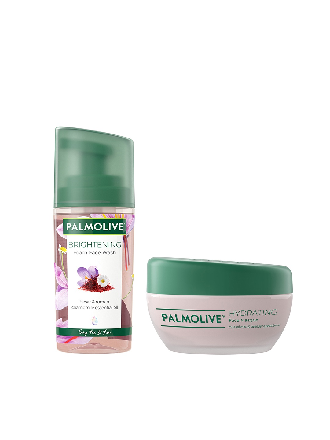 Palmolive Set of Brightening Foam Face Wash & Hydrating Face Mask - 100 ml Each, Pink
Palmolive Set of Brightening Foam Face Wash & Hydrating Face Mask - 100 ml Each, Pink