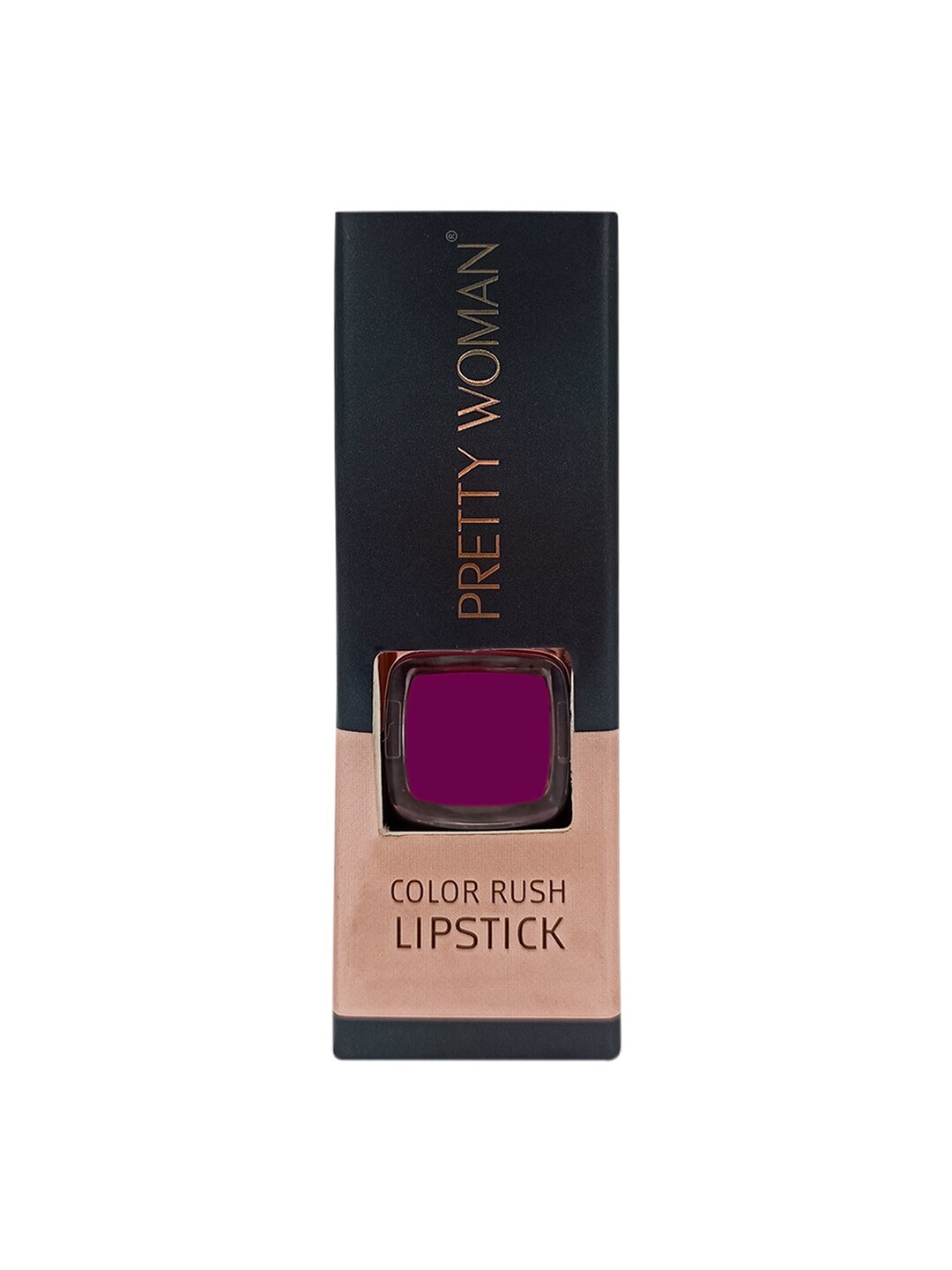 Pretty Woman Long Lasting Matte Finish Color Rush Lipstick - Wild Mauve L24, Purple
Pretty Woman Long Lasting Matte Finish Color Rush Lipstick - Wild Mauve L24, Purple