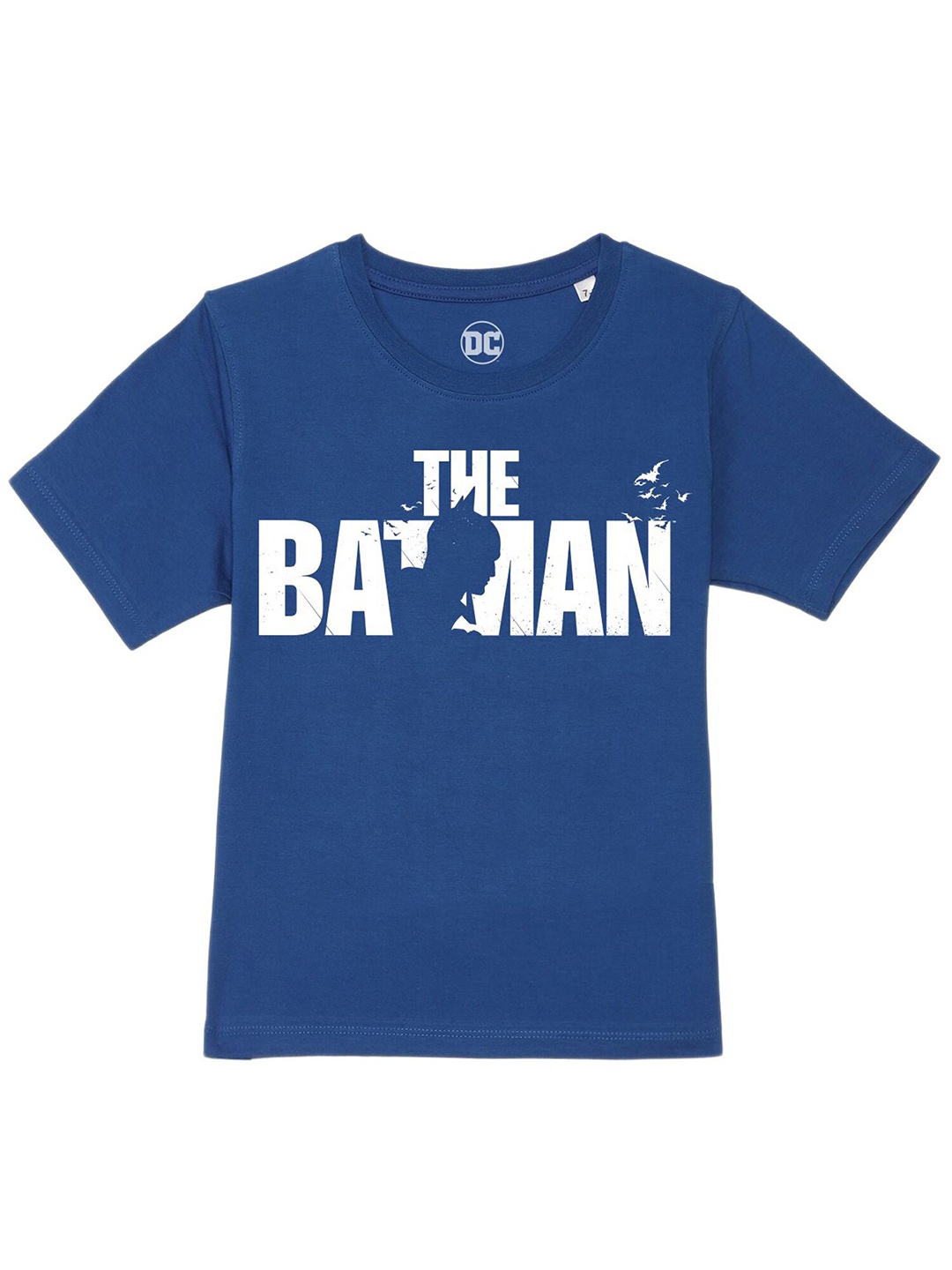 DC by Wear Your Mind Boys Blue & White Typography Batman Printed Pure Cotton T-shirt
DC by Wear Your Mind Boys Blue & White Typography Batman Printed Pure Cotton T-shirt