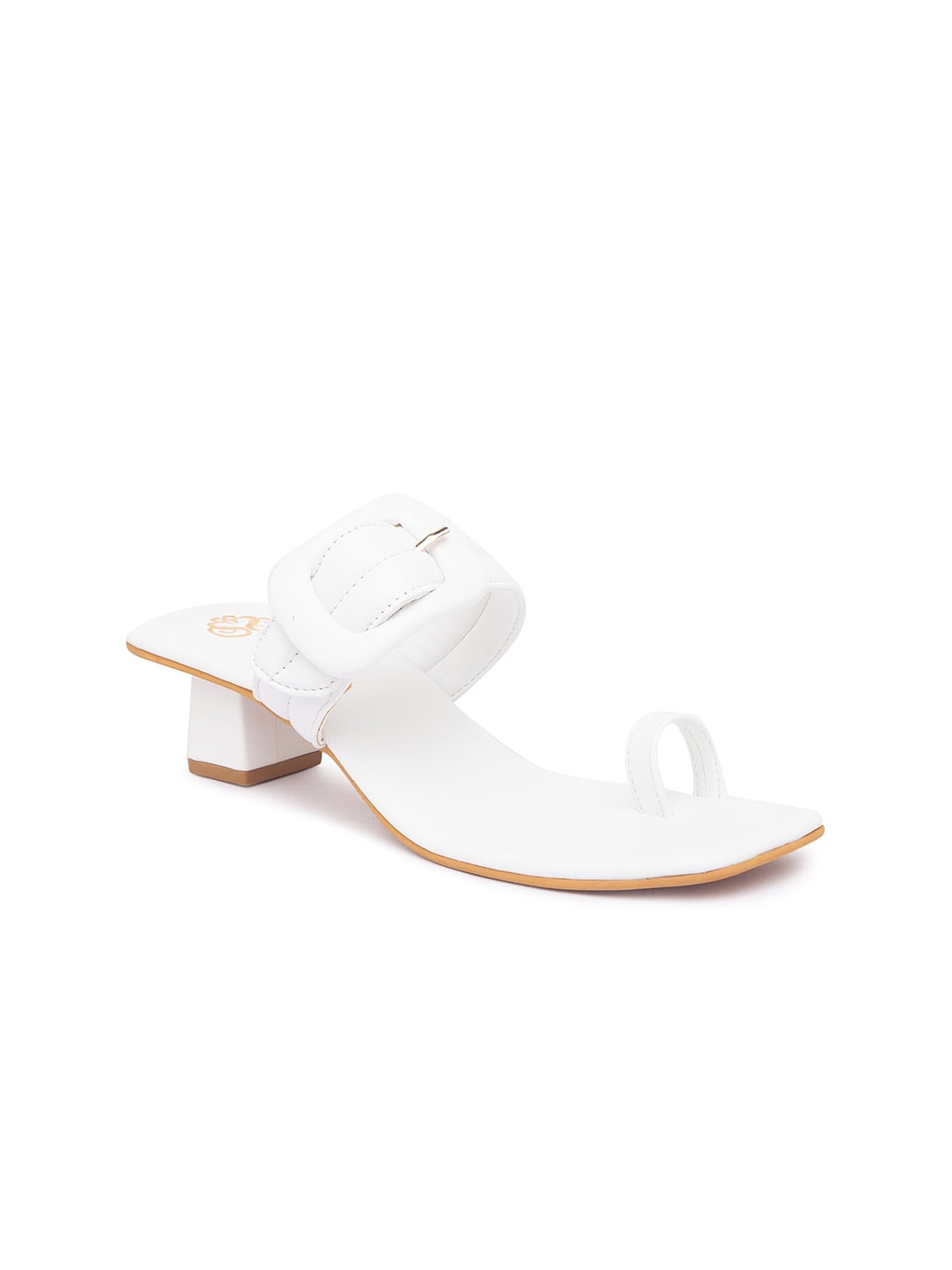 Sole To Soul White Block Sandals