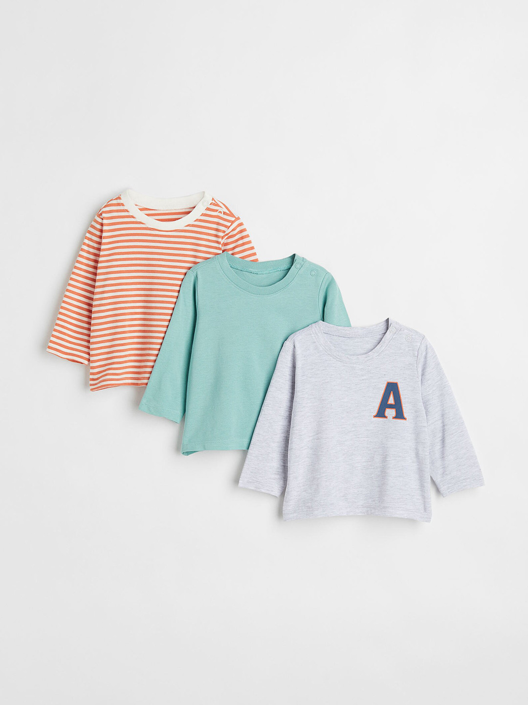 H&M Boys 3-Pack Cotton Tops, Multi
H&M Boys 3-Pack Cotton Tops, Multi