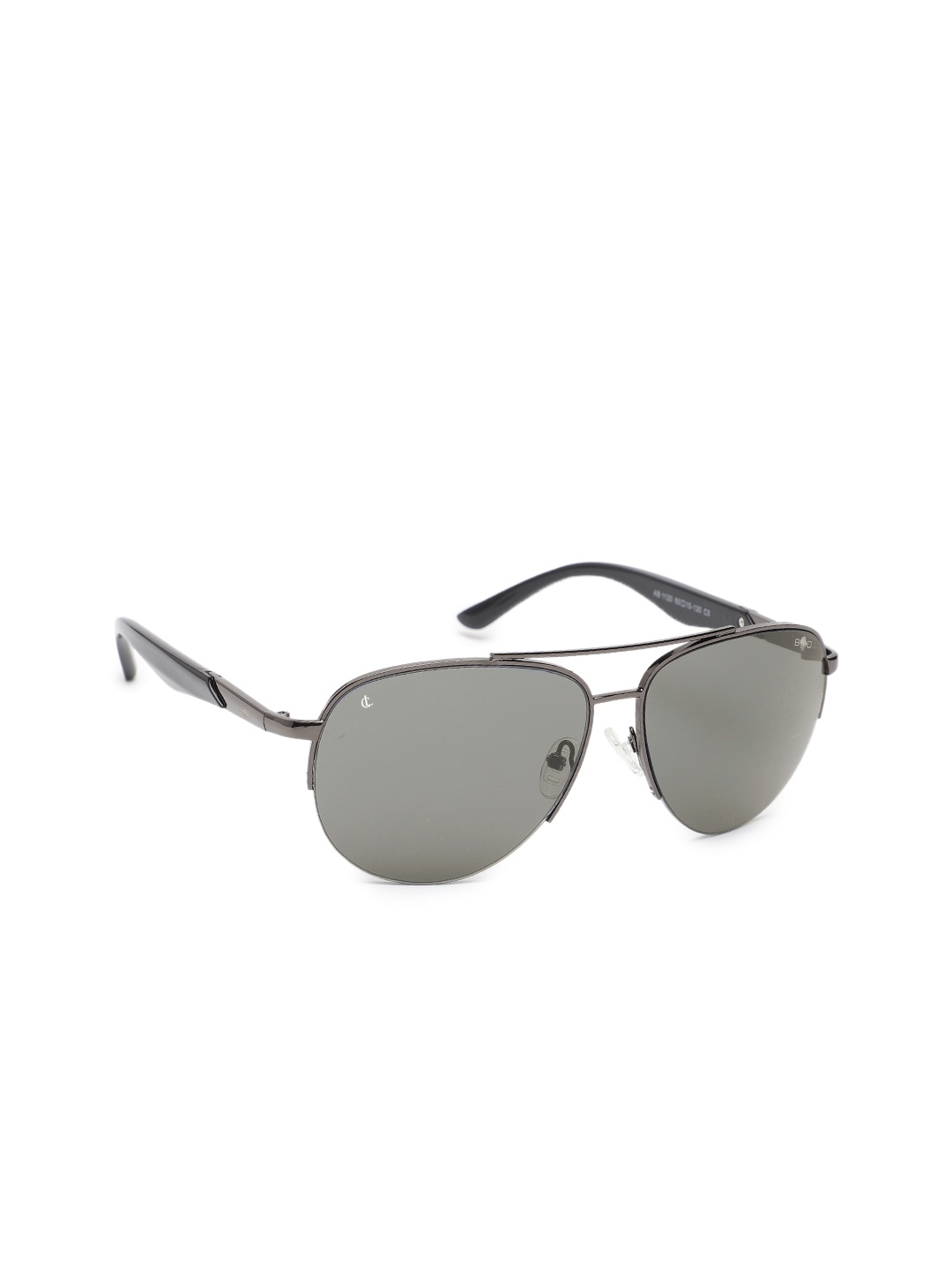 CHARLES LONDON Unisex Grey Lens & Gunmetal-Toned Aviator Sunglasses with UV Protected Lens
CHARLES LONDON Unisex Grey Lens & Gunmetal-Toned Aviator Sunglasses with UV Protected Lens