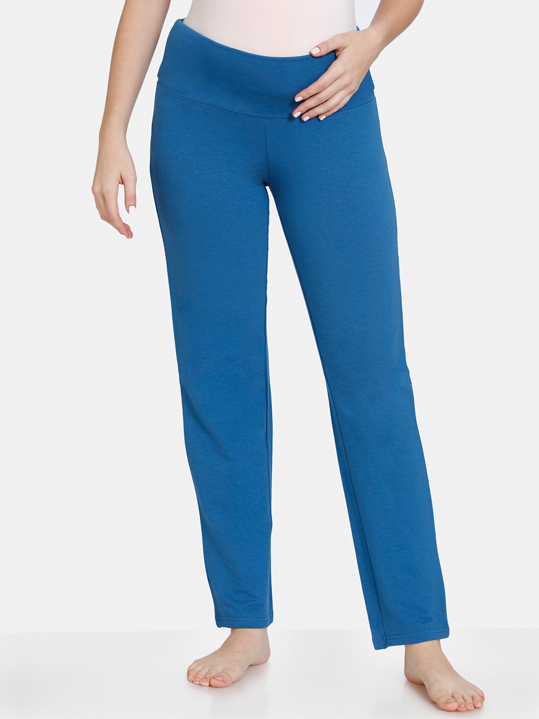 Coucou by Zivame Blue Maternity Lounge Pants