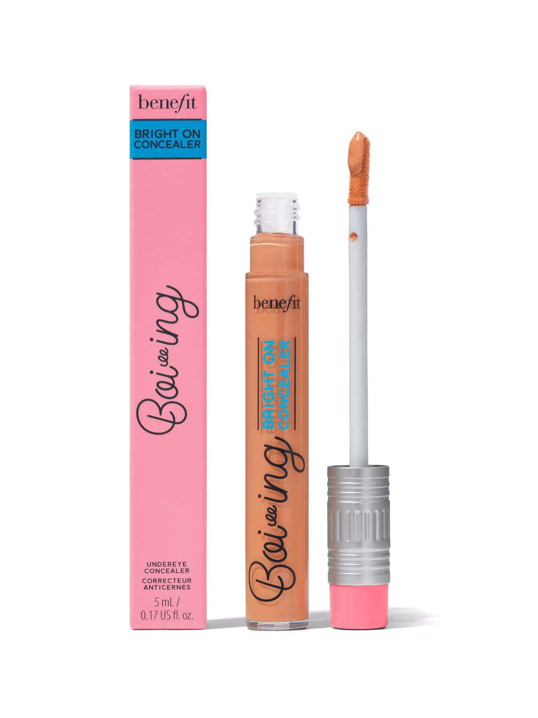 Benefit Cosmetics Boi-ing Bright-On Undereye Concealer with Vitamin C 5ml - Nutmeg, Beige
Benefit Cosmetics Boi-ing Bright-On Undereye Concealer with Vitamin C 5ml - Nutmeg, Beige