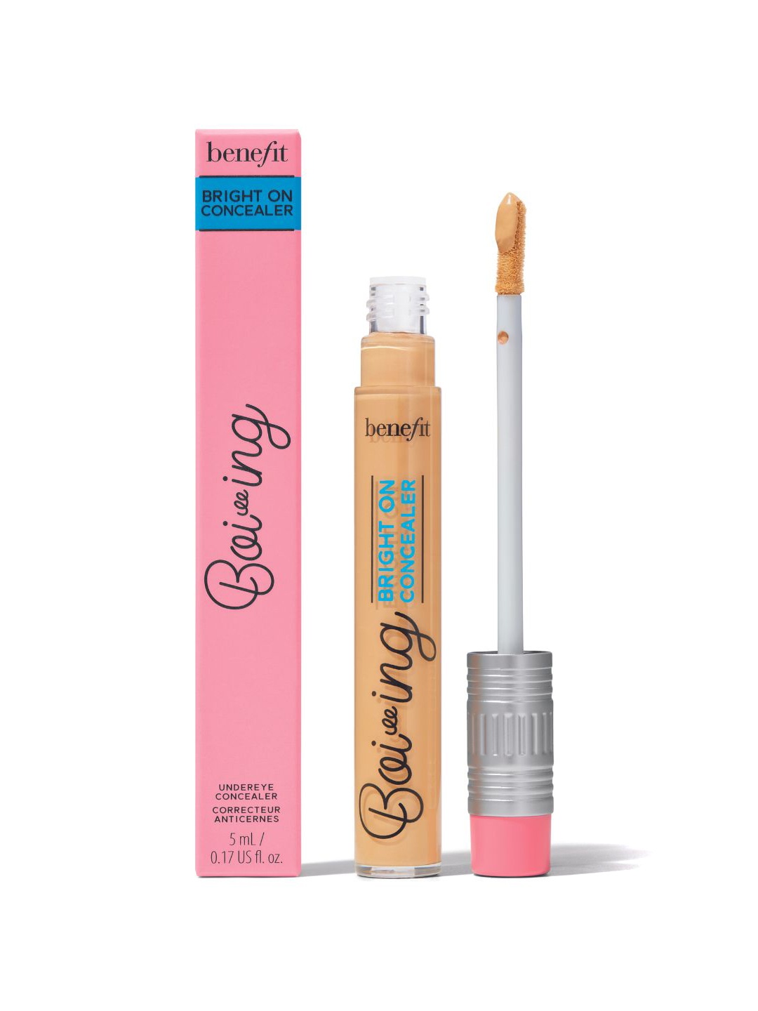 Benefit Cosmetics Boi-ing Bright On Under Eye Concealer with Vitamin C 5 ml - Cantaloupe, Nude
Benefit Cosmetics Boi-ing Bright On Under Eye Concealer with Vitamin C 5 ml - Cantaloupe, Nude