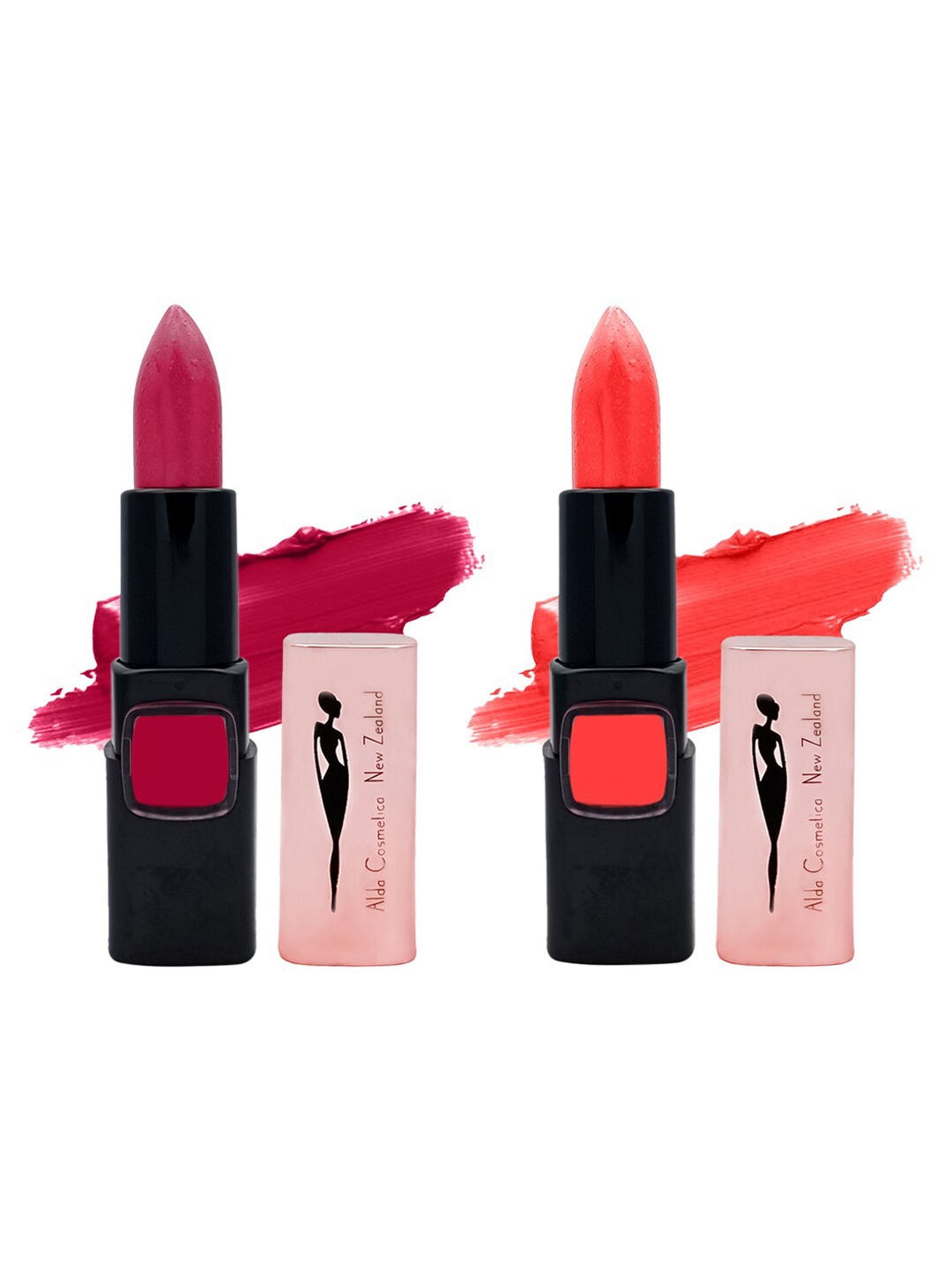 Pretty Woman Set of 2 Long Lasting Color Rush Matte Lipsticks 4.2 g Each - L06 & L11, Red
Pretty Woman Set of 2 Long Lasting Color Rush Matte Lipsticks 4.2 g Each - L06 & L11, Red