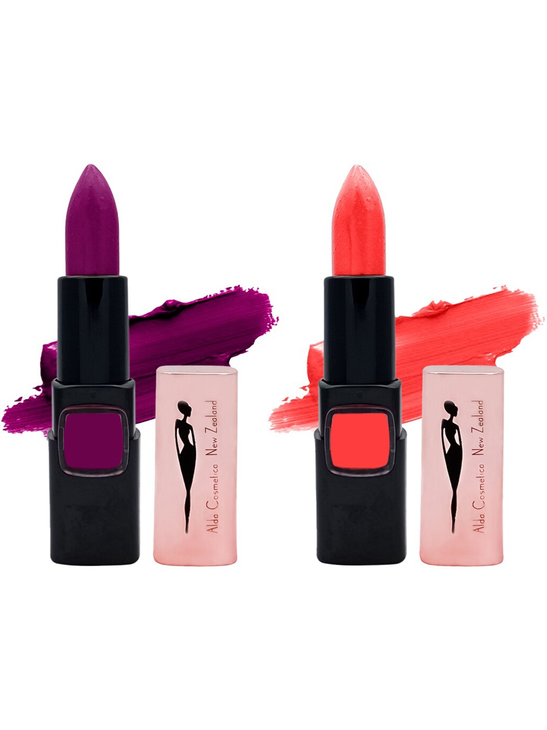 Pretty Woman Set of 2 Long Lasting Matte Finish Color Rush Lipstick - L06 & L24, Purple
Pretty Woman Set of 2 Long Lasting Matte Finish Color Rush Lipstick - L06 & L24, Purple