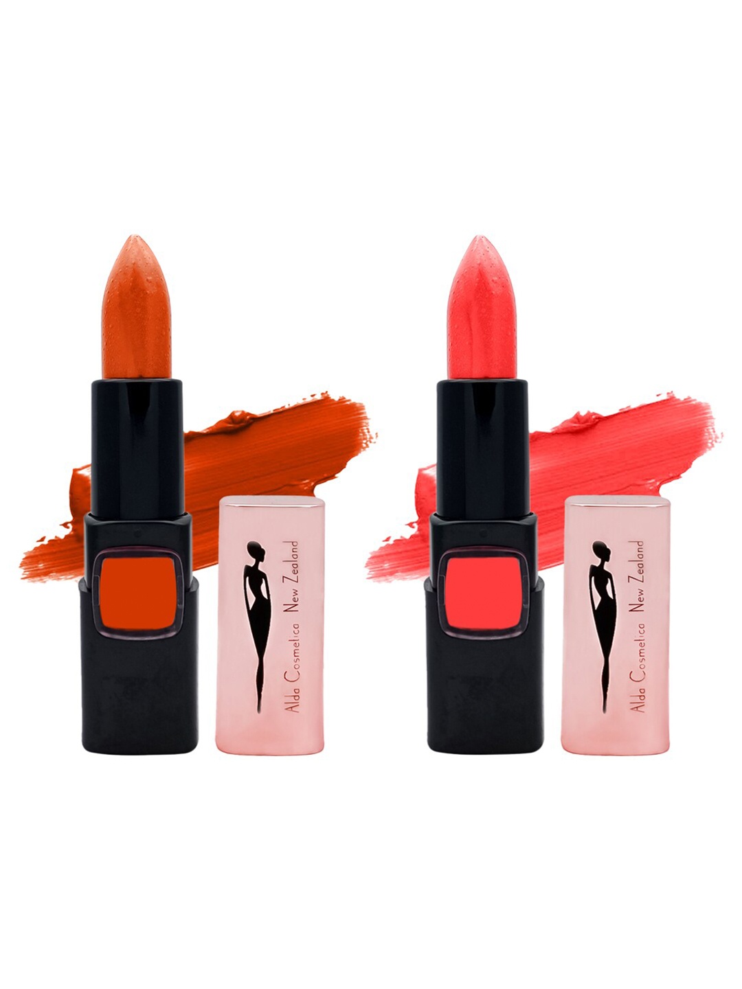 Pretty Woman Set of 2 Long Lasting Matte Finish Color Rush Lipstick - L01 & L06, Orange
Pretty Woman Set of 2 Long Lasting Matte Finish Color Rush Lipstick - L01 & L06, Orange