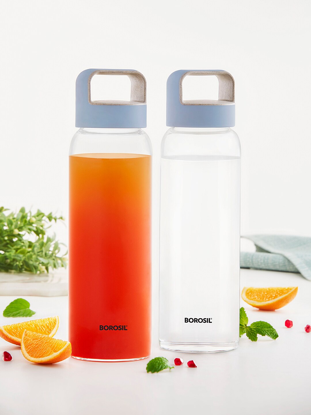 BOROSIL Crysto Transparent Set Of 2 Solid Crysto Borosilicate Glass 750 ML Water Bottle
BOROSIL Crysto Transparent Set Of 2 Solid Crysto Borosilicate Glass 750 ML Water Bottle