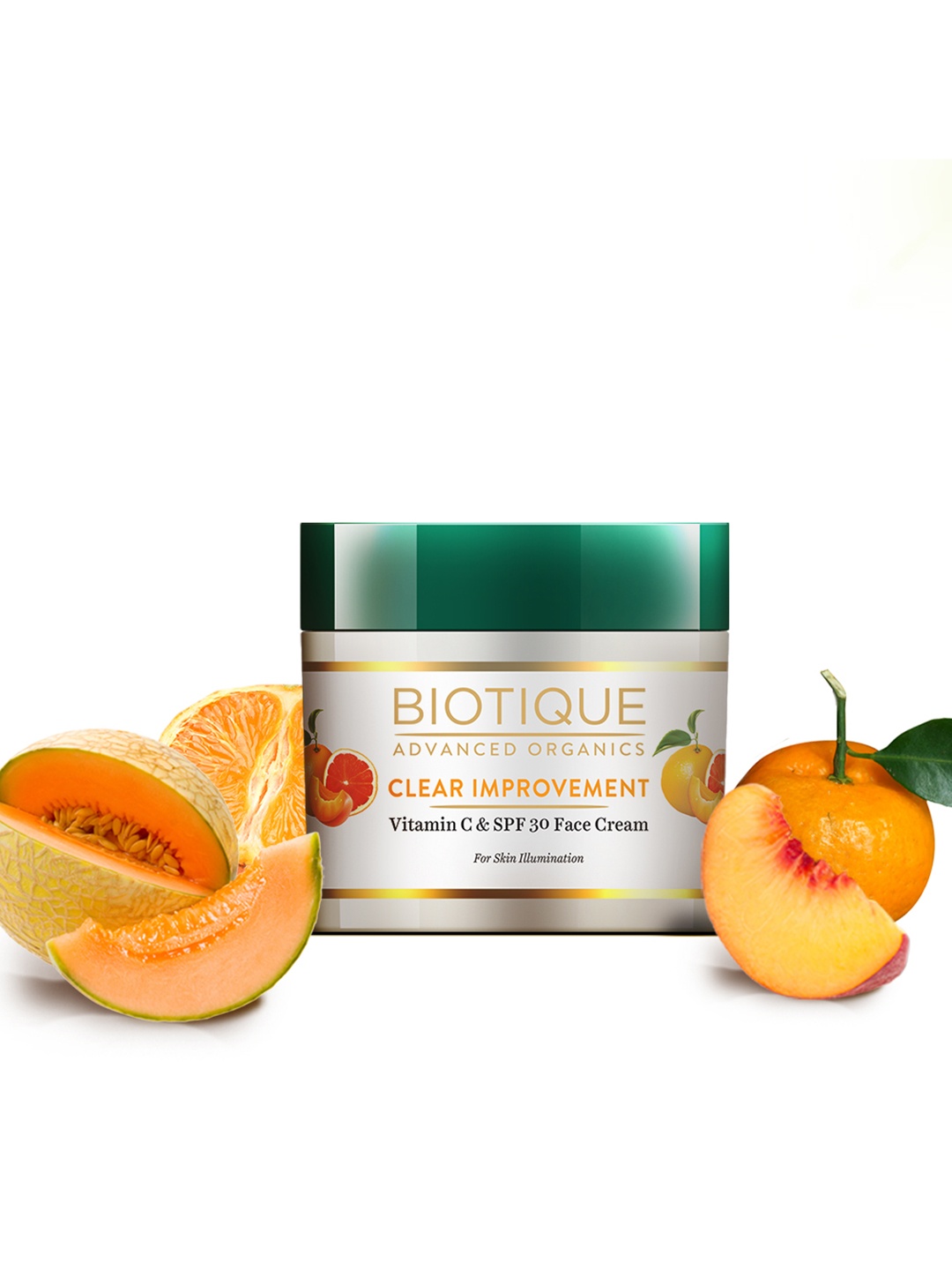 Biotique Advanced Organics Clear Improvement Vitamin C & SPF30 Face Cream - 50 g, White
Biotique Advanced Organics Clear Improvement Vitamin C & SPF30 Face Cream - 50 g, White