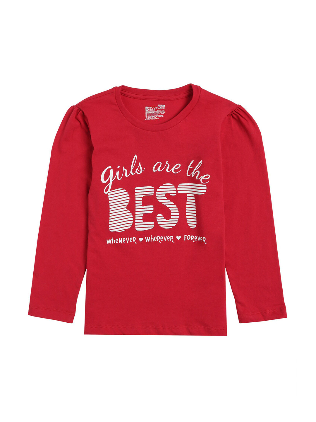 PROTEENS Girls Red Typography Printed T-shirt
PROTEENS Girls Red Typography Printed T-shirt