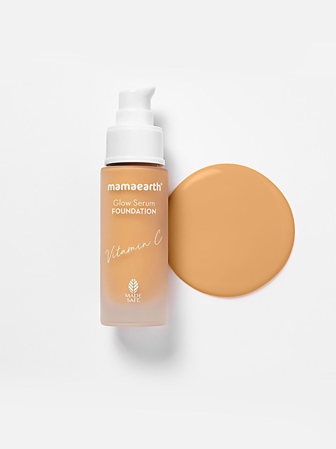 Mamaearth Glow Serum Foundation with Vitamin C & Turmeric 30 ml - Almond Glow 06, Beige
Mamaearth Glow Serum Foundation with Vitamin C & Turmeric 30 ml - Almond Glow 06, Beige