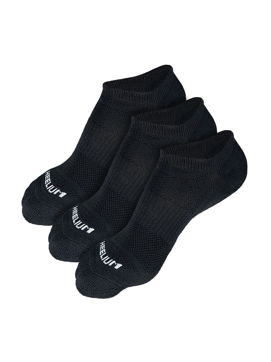 Heelium Men Pack of 3 Odour-Free Breathable Anti-Bacterial Bamboo Ankle Length Socks, Black
Heelium Men Pack of 3 Odour-Free Breathable Anti-Bacterial Bamboo Ankle Length Socks, Black
