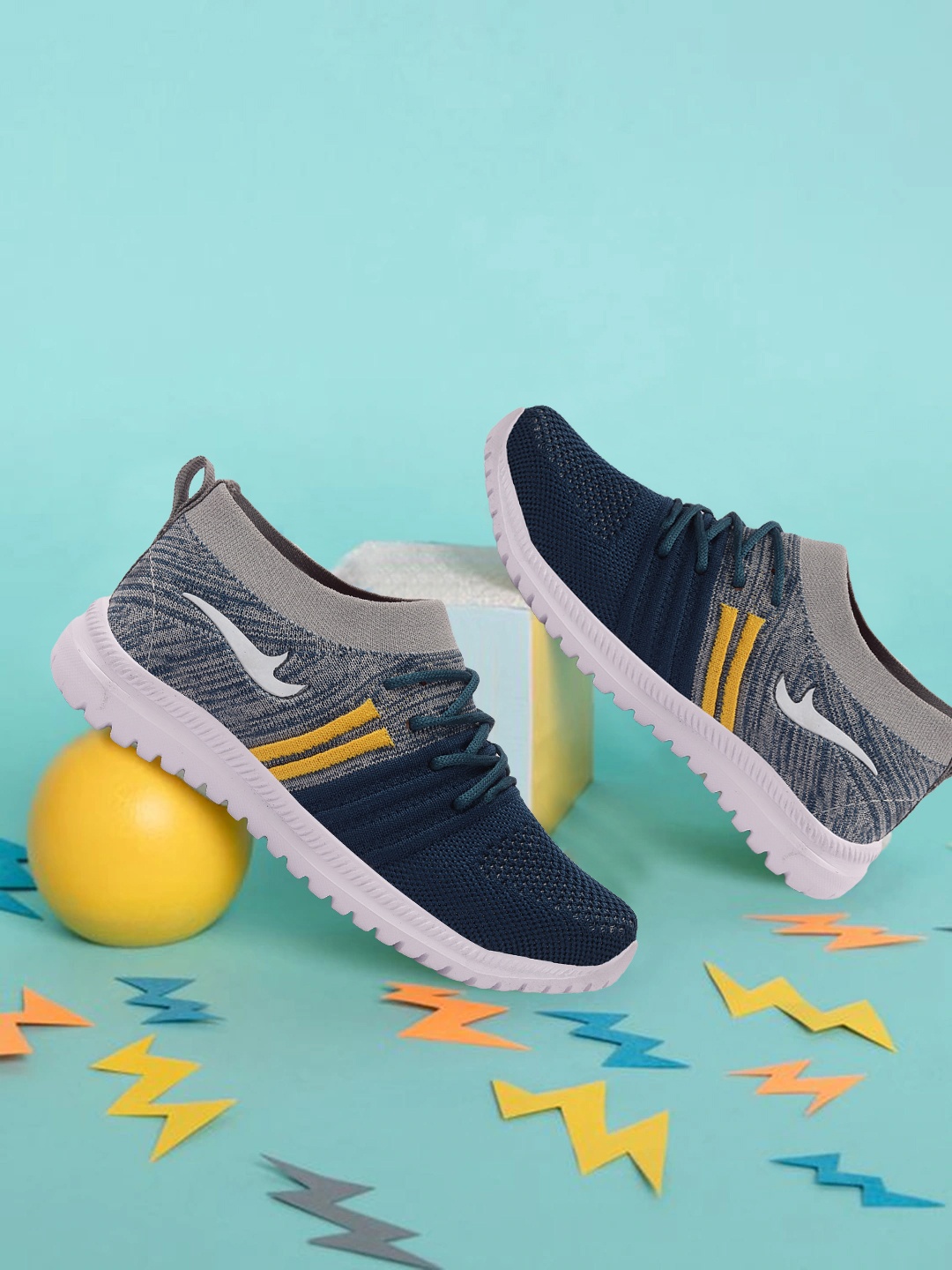 TRASE Boys Blue Sports Running Shoes