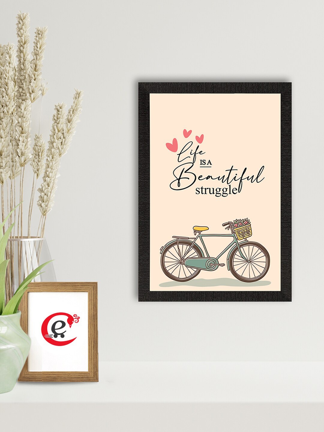 eCraftIndia Beige "Life is a Beautiful" Motivational Quote Satin Matt UV Art Painting
eCraftIndia Beige "Life is a Beautiful" Motivational Quote Satin Matt UV Art Painting