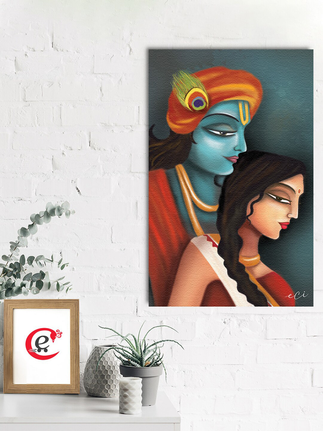 eCraftIndia Hare Krishna Original Design Canvas Printed Wall Painting, Green
eCraftIndia Hare Krishna Original Design Canvas Printed Wall Painting, Green