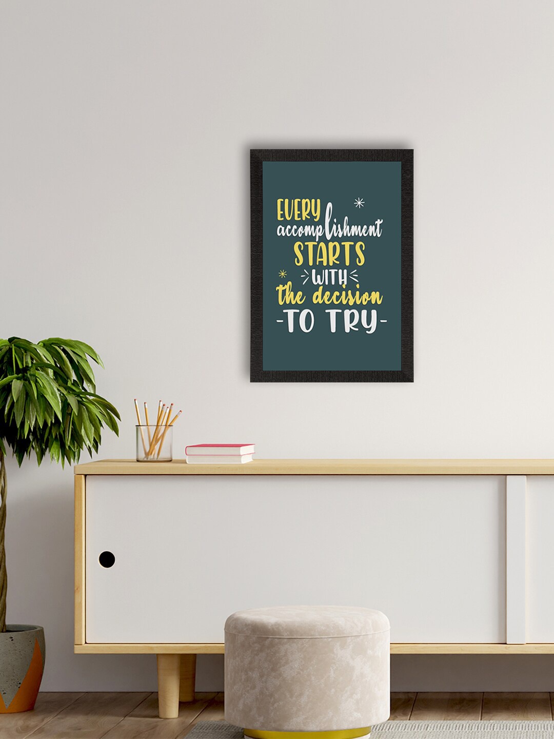 eCraftIndia Green & White Motivational Quote Printed Satin Matte Texture UV Art Painting
eCraftIndia Green & White Motivational Quote Printed Satin Matte Texture UV Art Painting