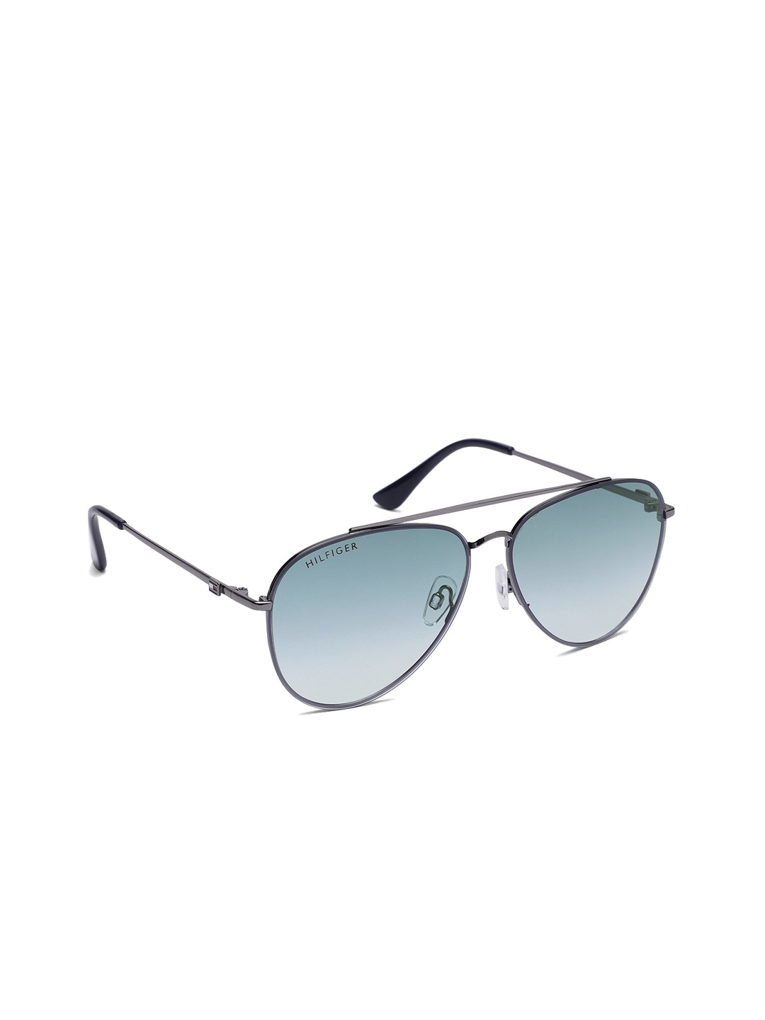 Tommy Hilfiger Unisex Blue & Gunmetal-Toned Aviator Sunglasses Tommy Hilfiger 849 C1 S
Tommy Hilfiger Unisex Blue & Gunmetal-Toned Aviator Sunglasses Tommy Hilfiger 849 C1 S