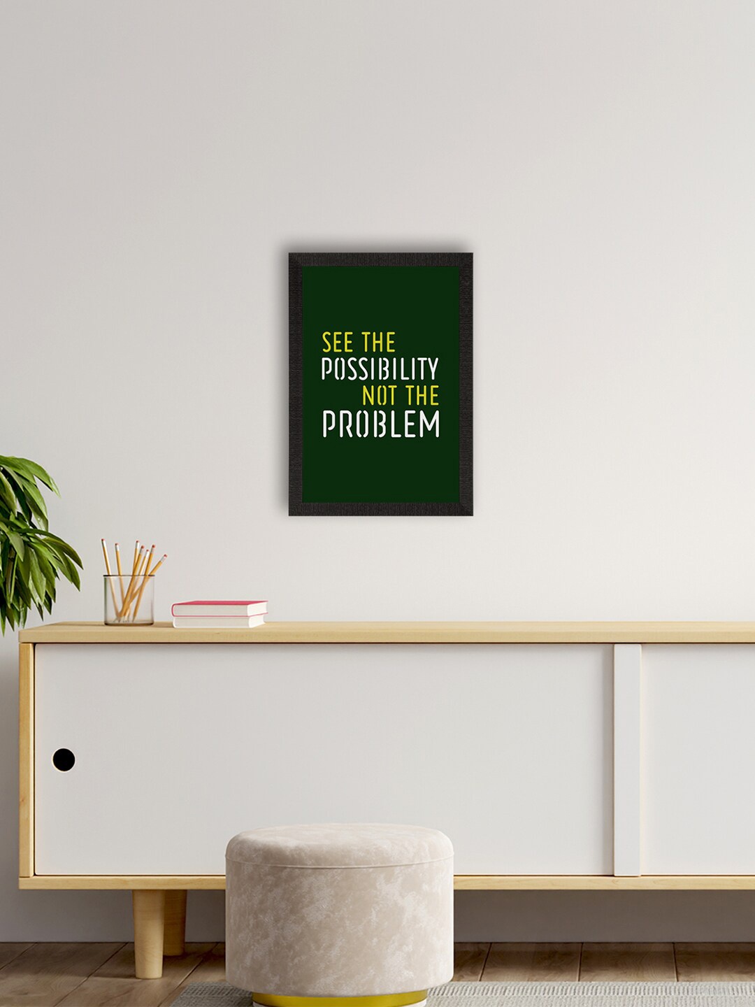 eCraftIndia Green & White Motivational Quote Satin Matt Texture UV Wall Art
eCraftIndia Green & White Motivational Quote Satin Matt Texture UV Wall Art