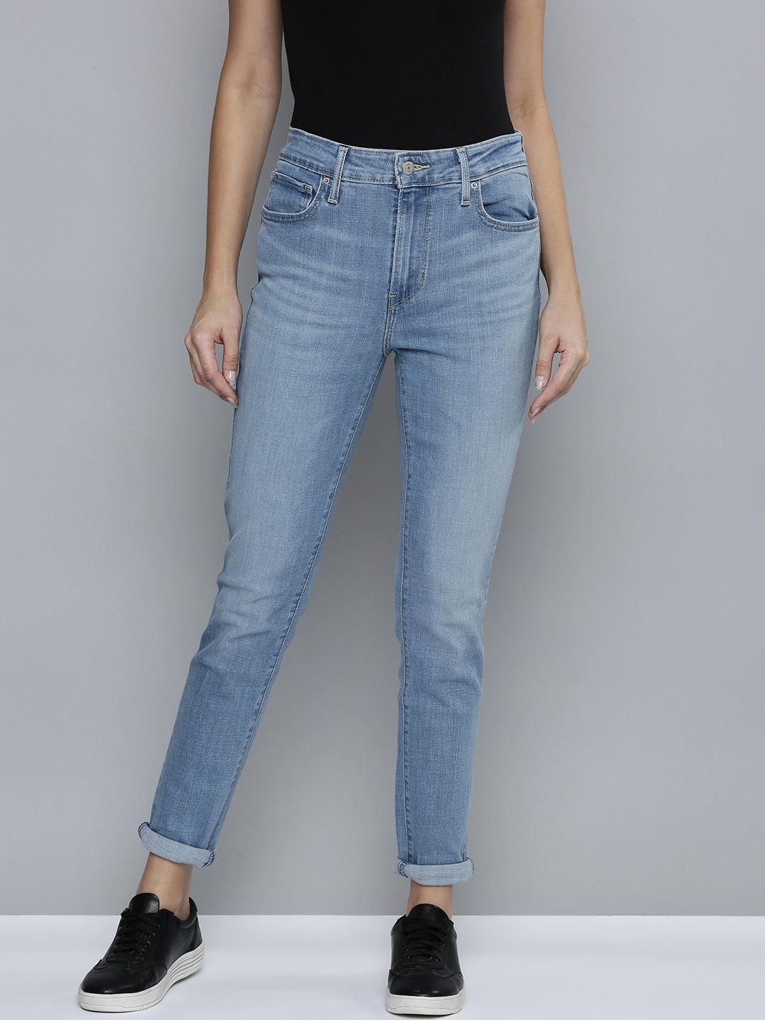 Levis Women Light Indigo Skinny Fit High-Rise Light Fade Stretchable Casual Jeans, Blue
Levis Women Light Indigo Skinny Fit High-Rise Light Fade Stretchable Casual Jeans, Blue