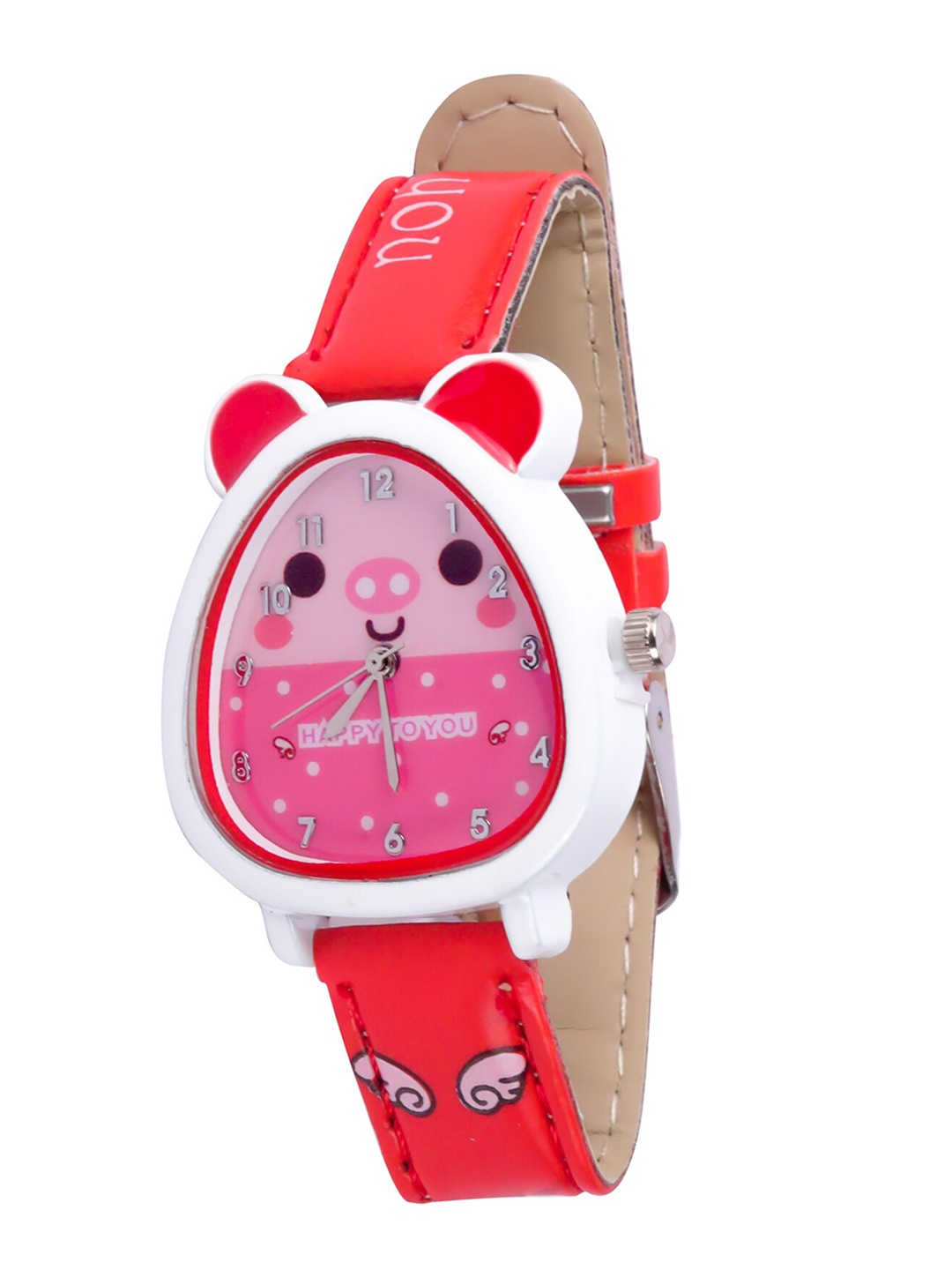 Spiky Unisex Kids White Printed Dial & Red Leather Straps Analogue Watch - Hty_Red_Wht_1
Spiky Unisex Kids White Printed Dial & Red Leather Straps Analogue Watch - Hty_Red_Wht_1