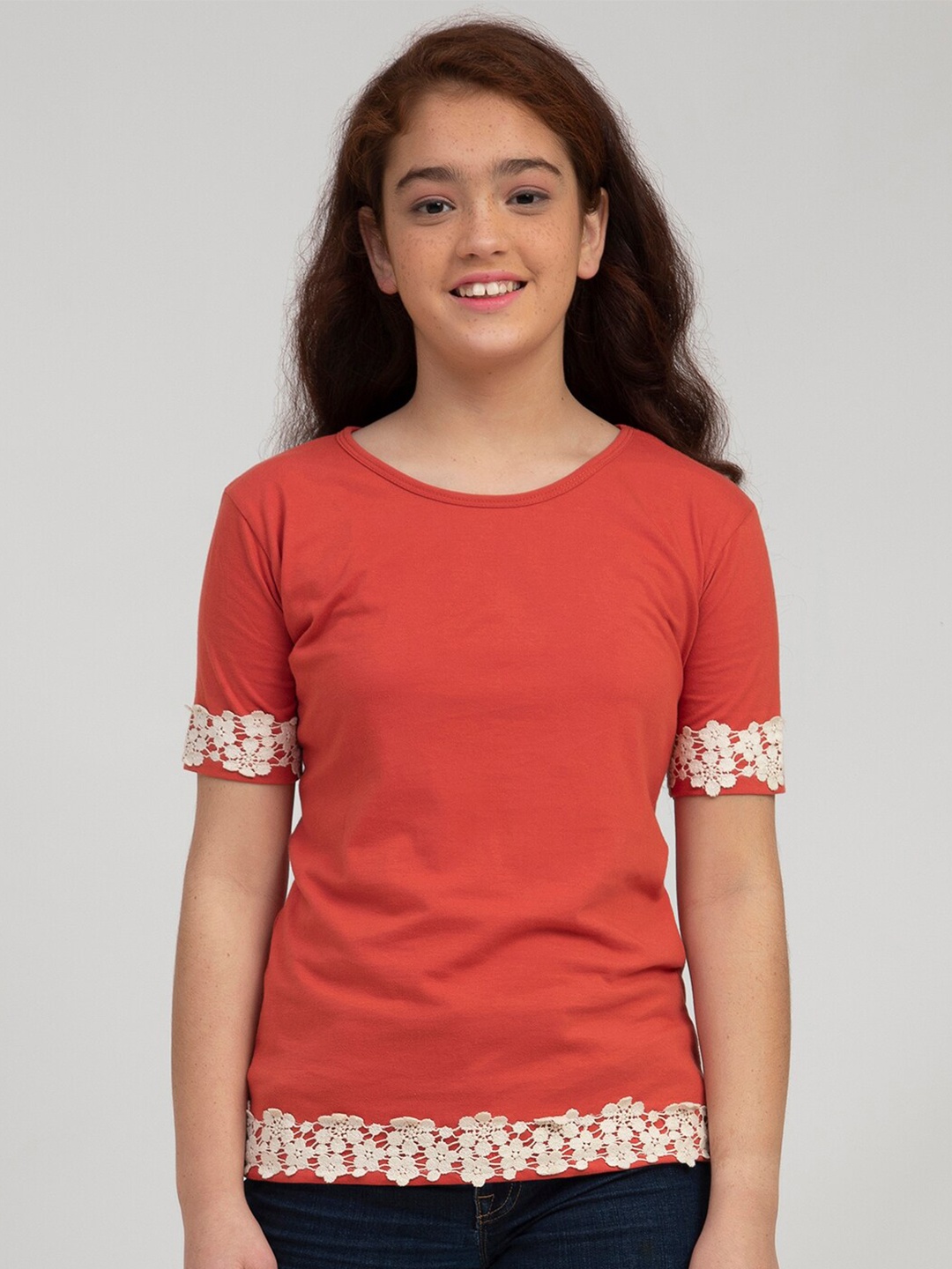 Bitiya by Bhama Rust Solid Top