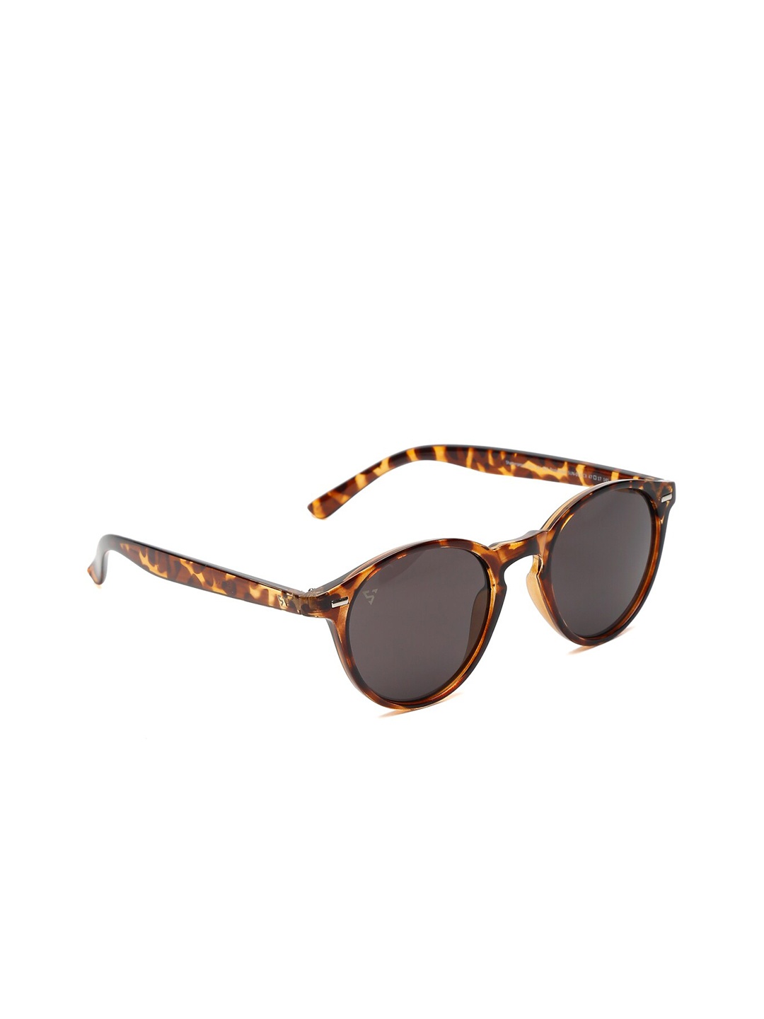 SUNNIES Unisex Black Lens & Brown Round Sunglasses with UV Protected Lens SUNNIES-013-C3
SUNNIES Unisex Black Lens & Brown Round Sunglasses with UV Protected Lens SUNNIES-013-C3