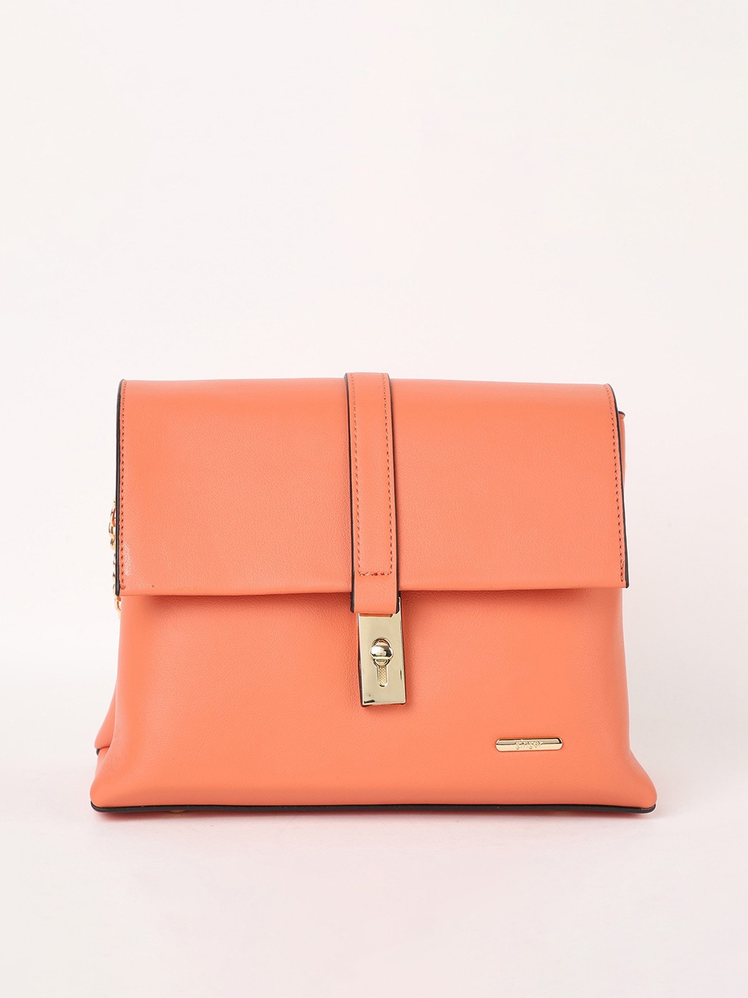 Ginger by Lifestyle Coral Structured Sling Bag