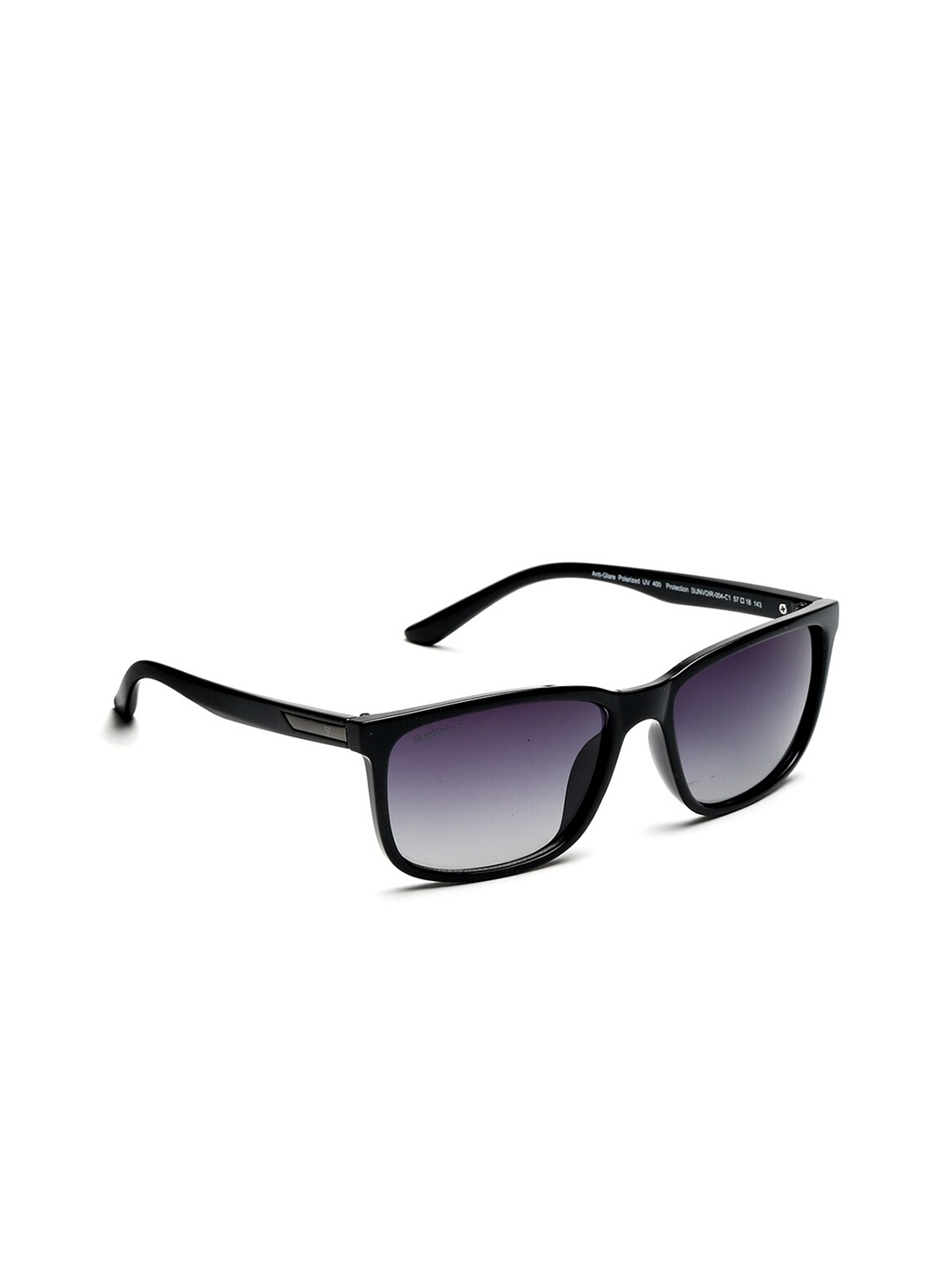 SunVoir Unisex Black Lens & Black Rectangle Sunglasses with Polarised Lens SUNVOIR-004-C1
SunVoir Unisex Black Lens & Black Rectangle Sunglasses with Polarised Lens SUNVOIR-004-C1