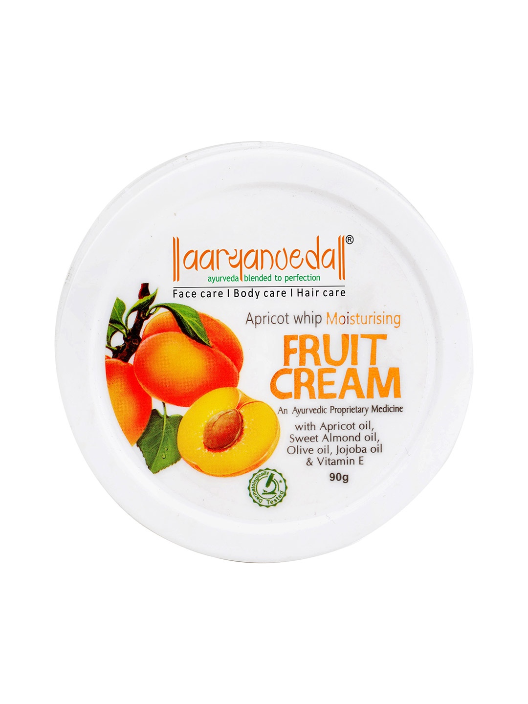 Aryanveda Apricot Whip Cream with Aloevera & Apricot Oil for Instant Moisturising - 90 g, White
Aryanveda Apricot Whip Cream with Aloevera & Apricot Oil for Instant Moisturising - 90 g, White