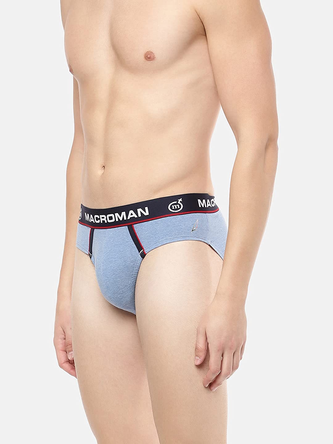 Macroman M-Series Men Assorted Pack of 5 Colourblocked Briefs