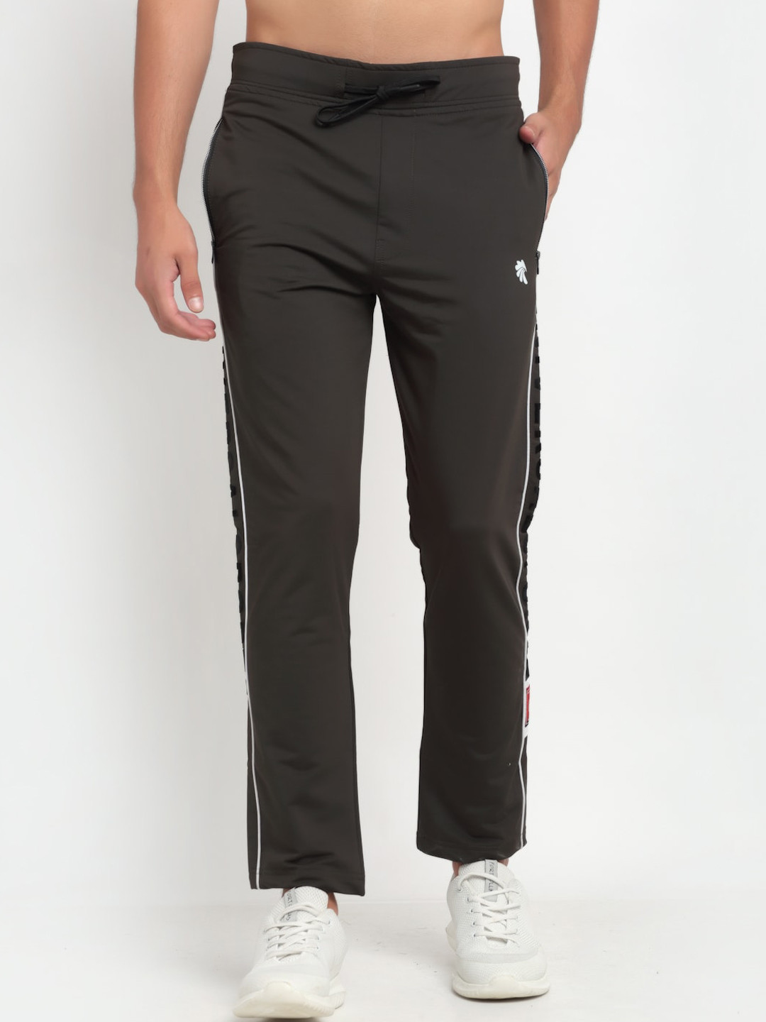Gallus Men Olive Solid Track Pants 
Gallus Men Olive Solid Track Pants