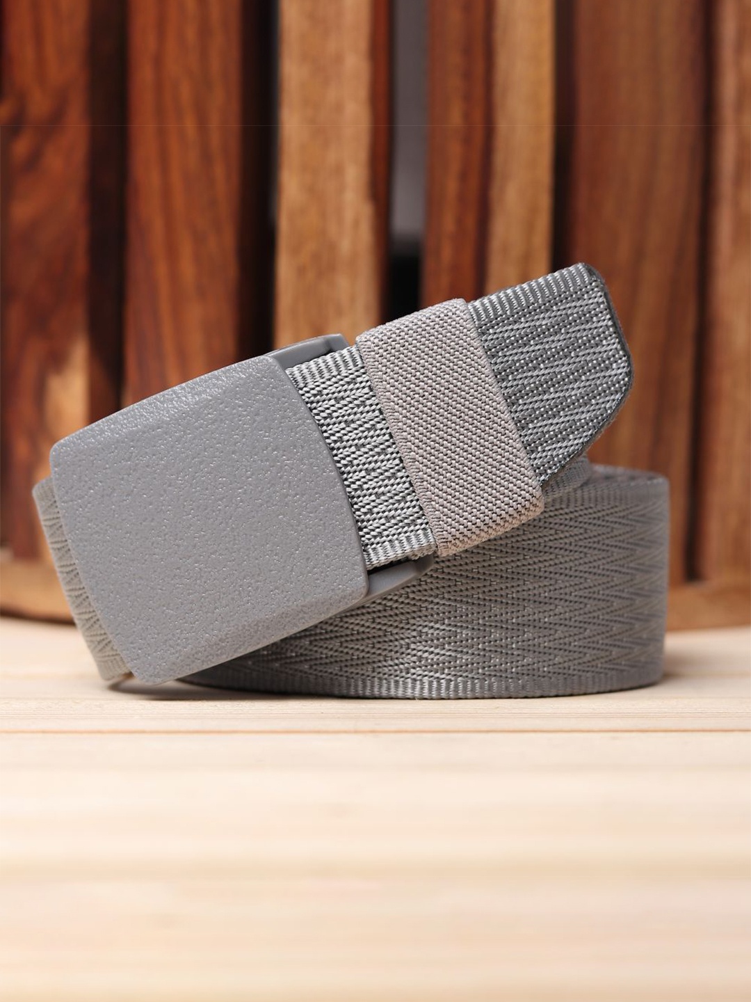 Kastner Men Grey Canvas Belt