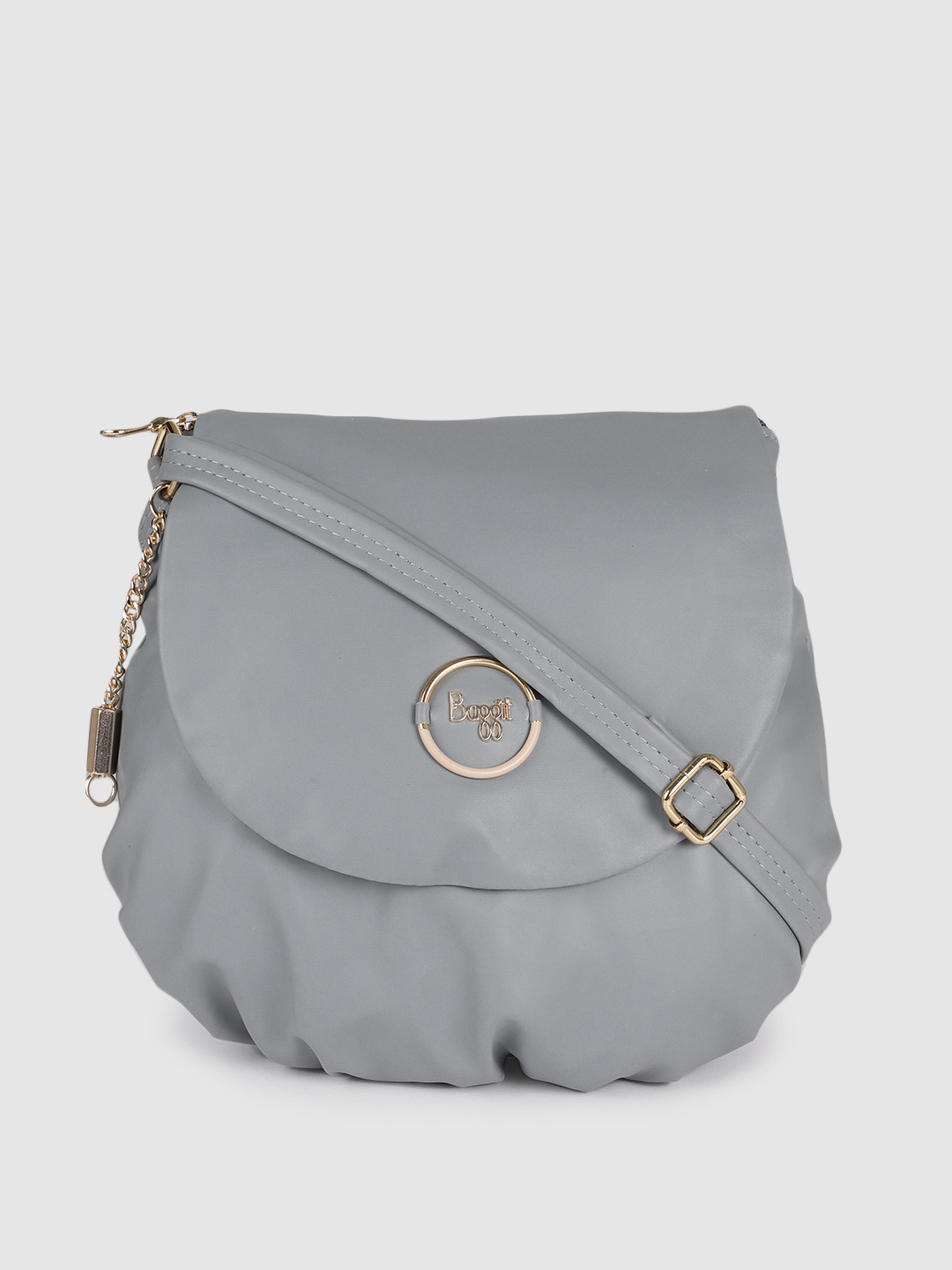 Baggit Blue Structured Sling Bag
