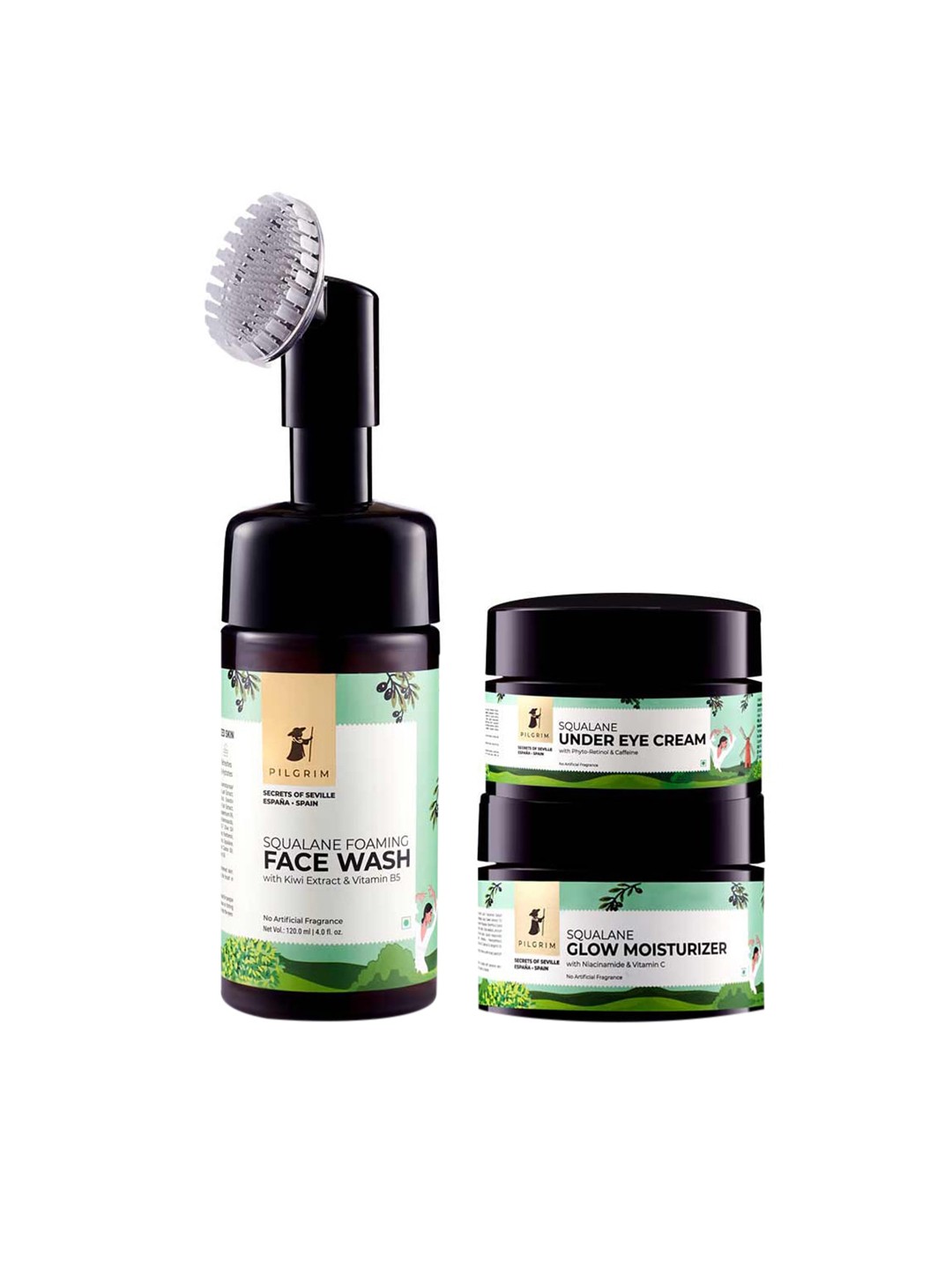 Pilgrim Visible Brightening & Illumination Eye Care Routine-Fights Dark Circles & Wrinkles, White
Pilgrim Visible Brightening & Illumination Eye Care Routine-Fights Dark Circles & Wrinkles, White