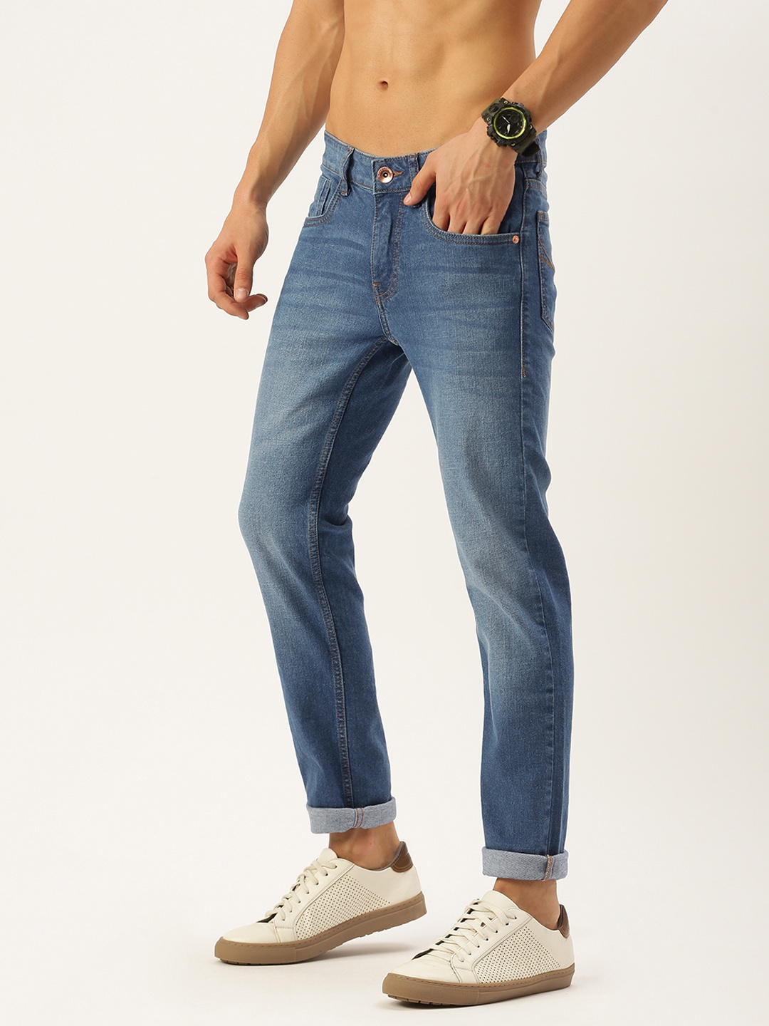 Flying Machine Men Blue Jackson Low-Rise Heavy Fade Stretchable Skinny Fit Casual Jeans
Flying Machine Men Blue Jackson Low-Rise Heavy Fade Stretchable Skinny Fit Casual Jeans