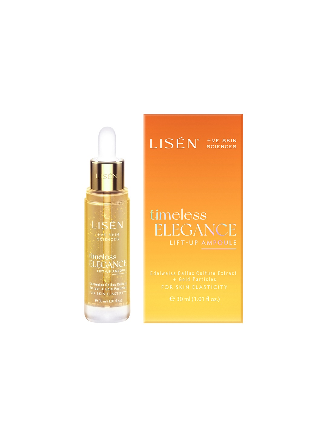 LISEN Timeless Elegance Ampoule For Anti-wrinkle Anti-Aging & Skin Tightening 30ml, Orange
LISEN Timeless Elegance Ampoule For Anti-wrinkle Anti-Aging & Skin Tightening 30ml, Orange