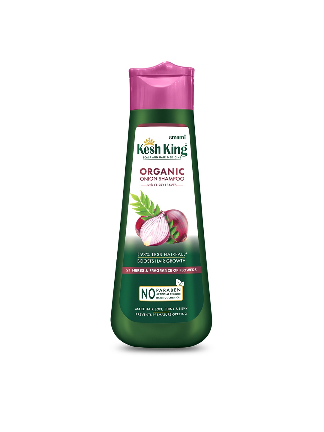 Kesh King Scalp & Hair Medicine Ayurvedic Hairfall Expert Onion Shampoo - 300 ml, Green
Kesh King Scalp & Hair Medicine Ayurvedic Hairfall Expert Onion Shampoo - 300 ml, Green