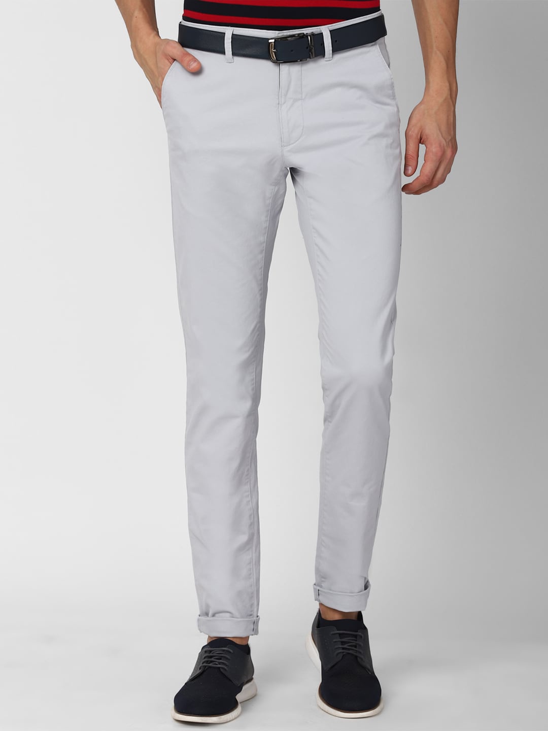 Van Heusen Sport Men Blue Slim Fit Trousers